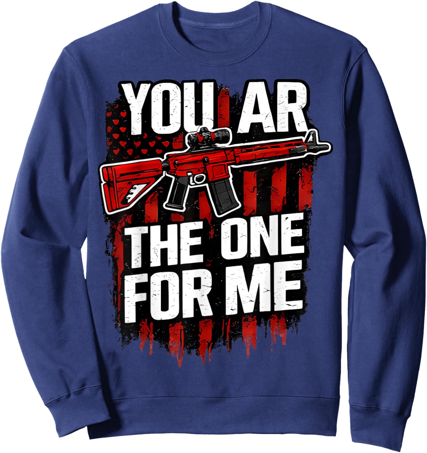 You AR The One for Me Sweatshirt - Sweatshirt | Navy