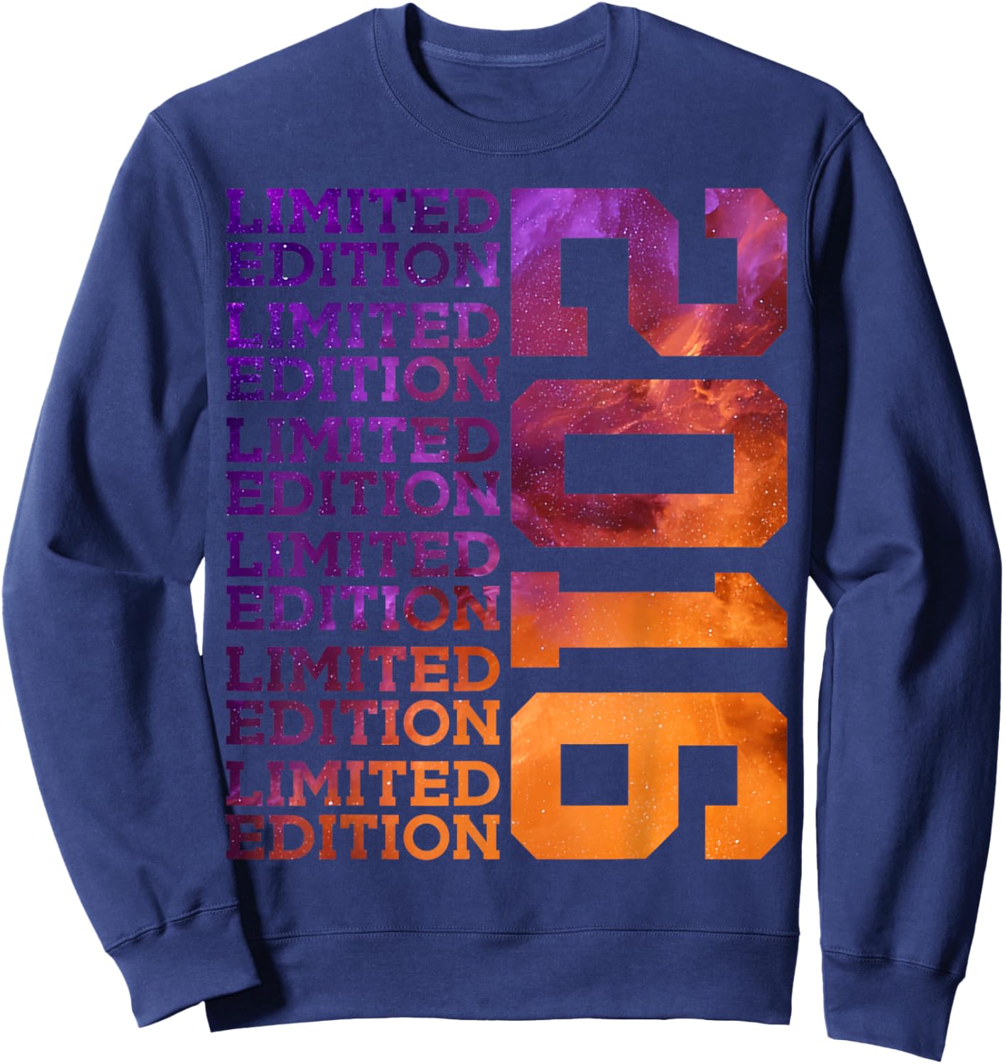 10 Years Limited Edition 2016 10TH Birthday Sweatshirt - Sweatshirt | Navy