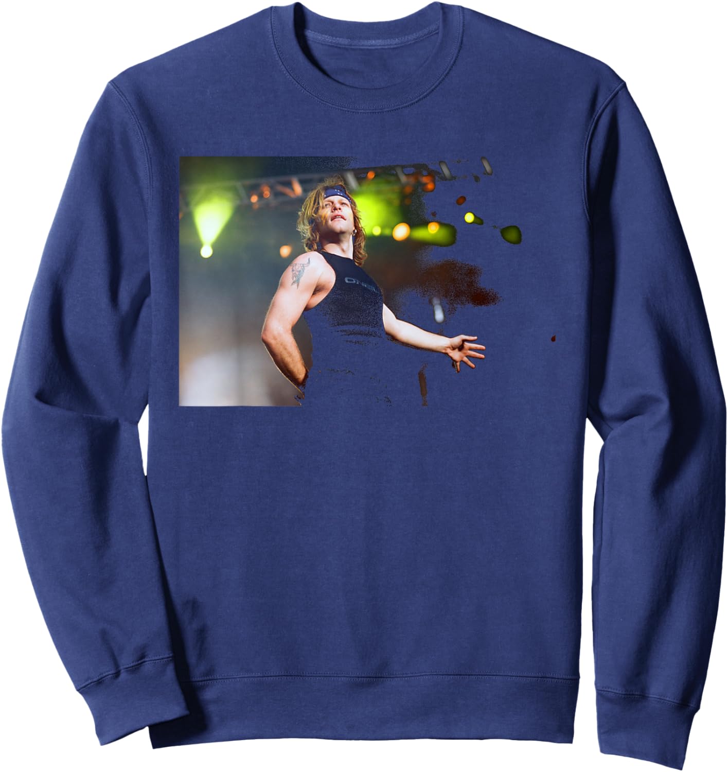 Jon Bon Jovi Livin' On A Prayer Singer These Days Tour Sweatshirt - Sweatshirt | Navy