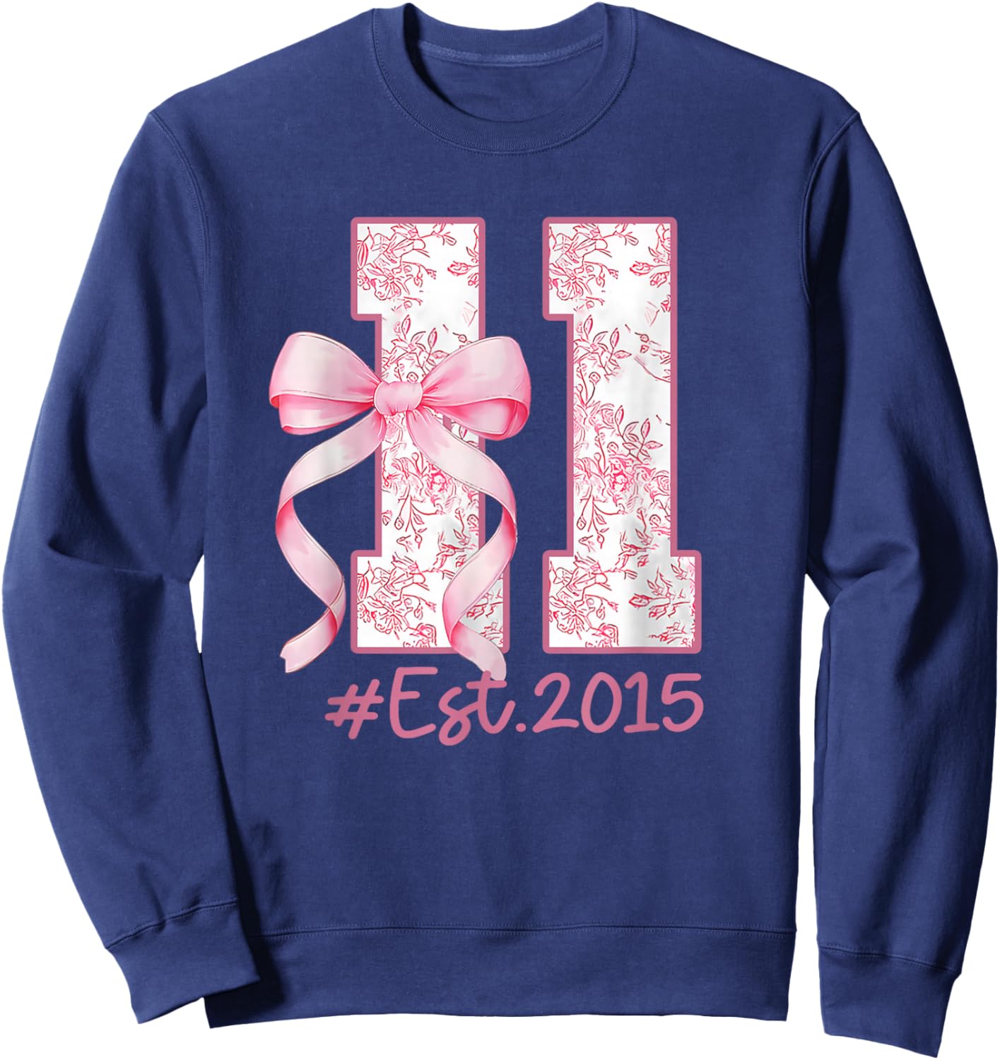 Bow Sweatshirt - Sweatshirt | Navy