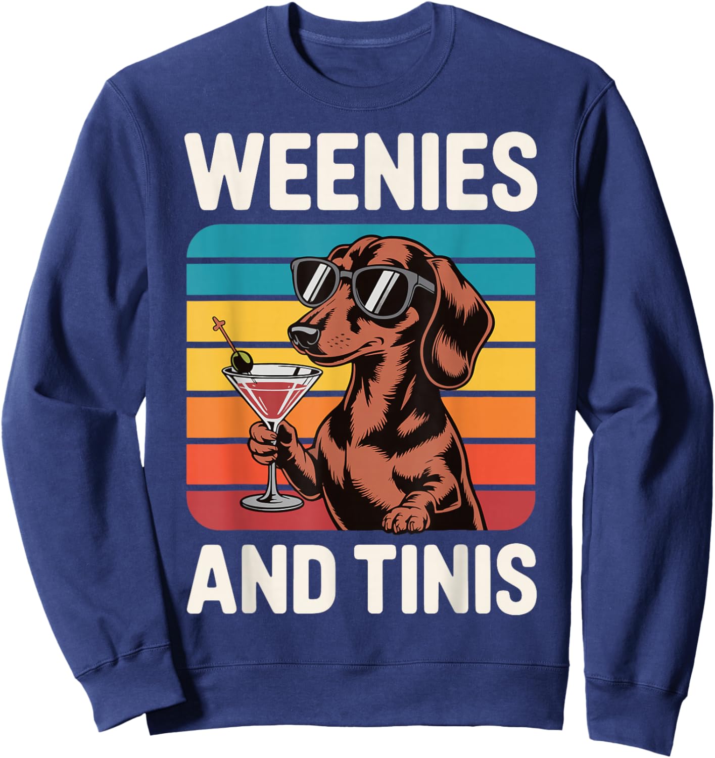 Weenies and Tinis Sweatshirt - Sweatshirt | Navy