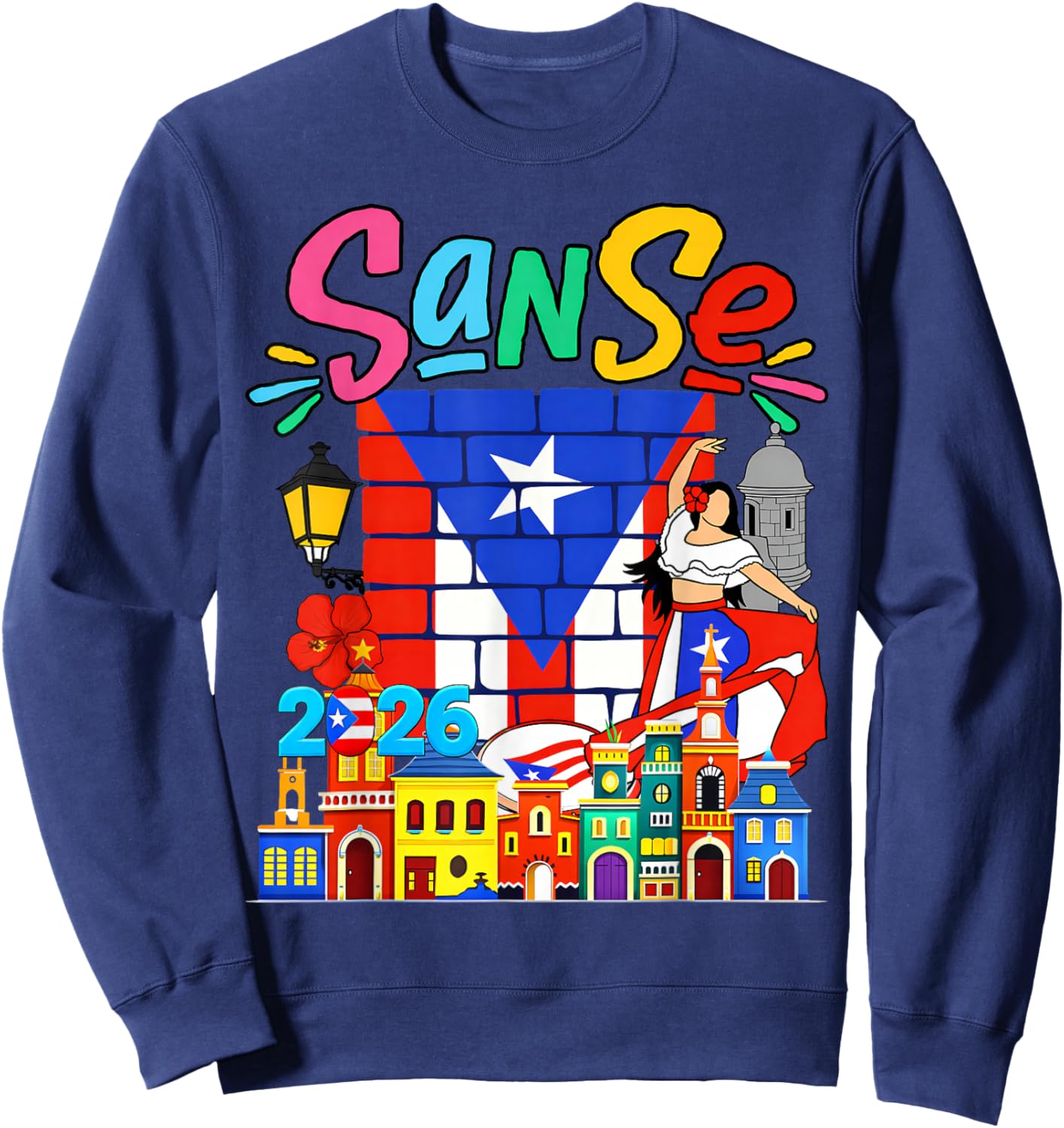 Balcones De Cora Sanse 2026 Juan San Festival San Sebastian Sweatshirt - Sweatshirt | Navy