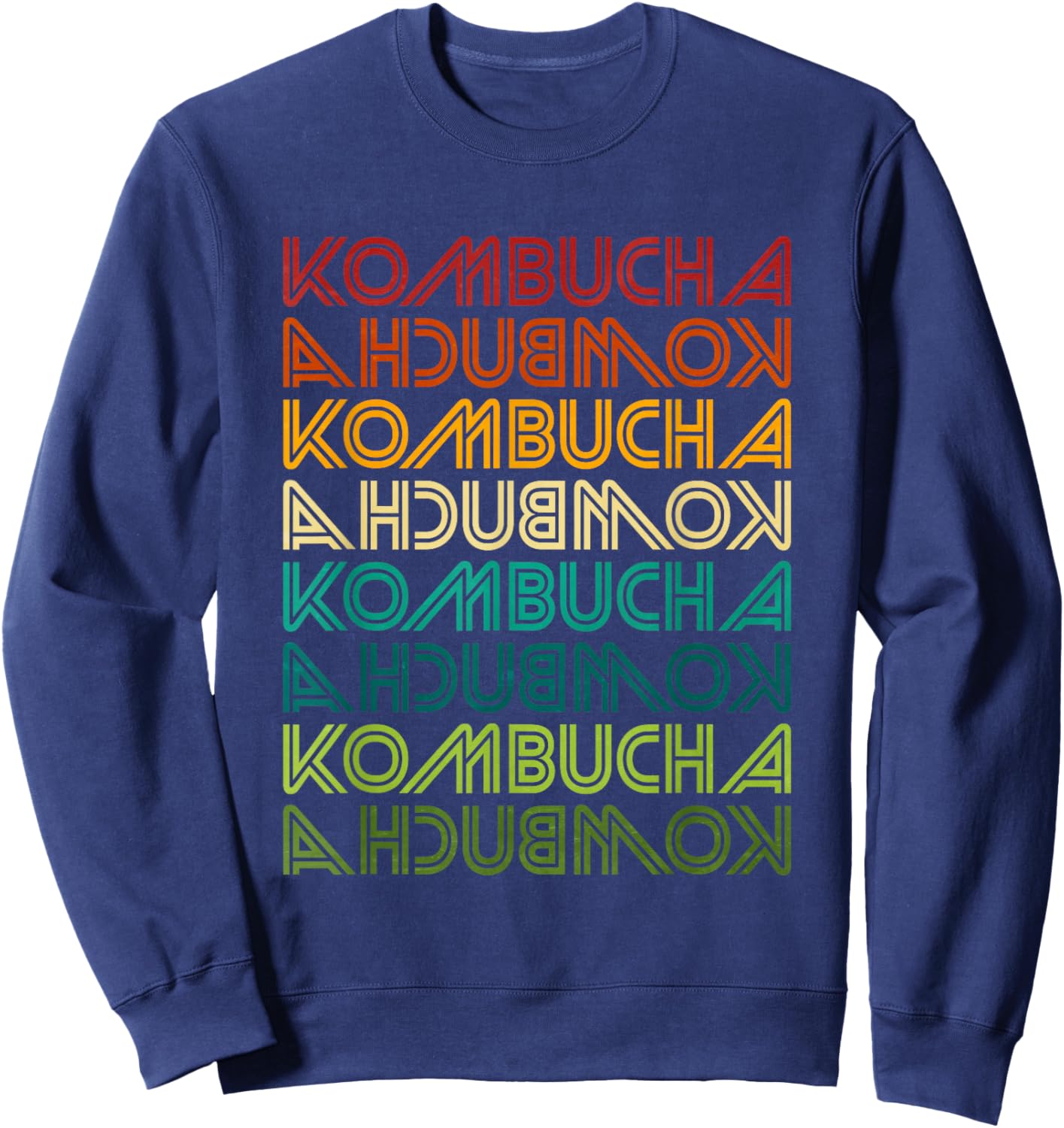 Retro Kombucha Sweatshirt - Sweatshirt | Navy