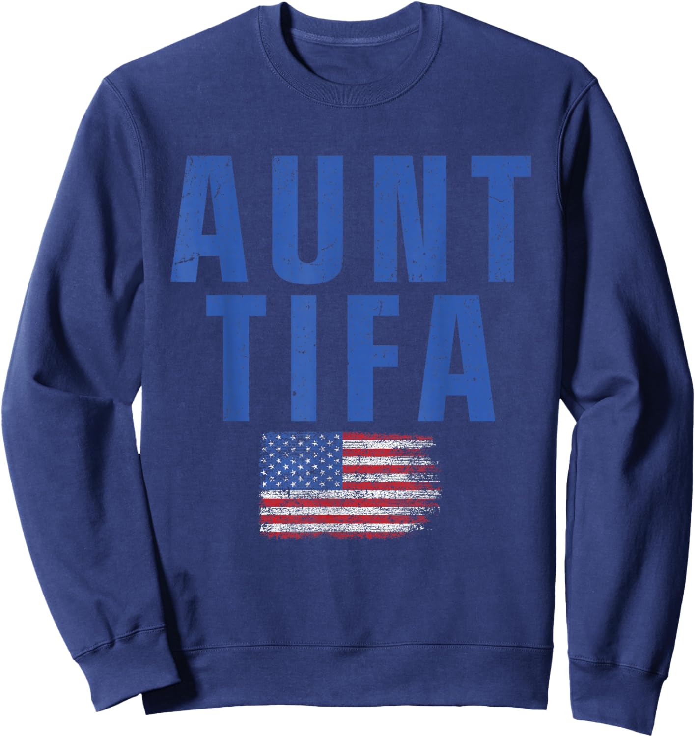 Aunt Tifa Sweatshirt - Sweatshirt | Navy