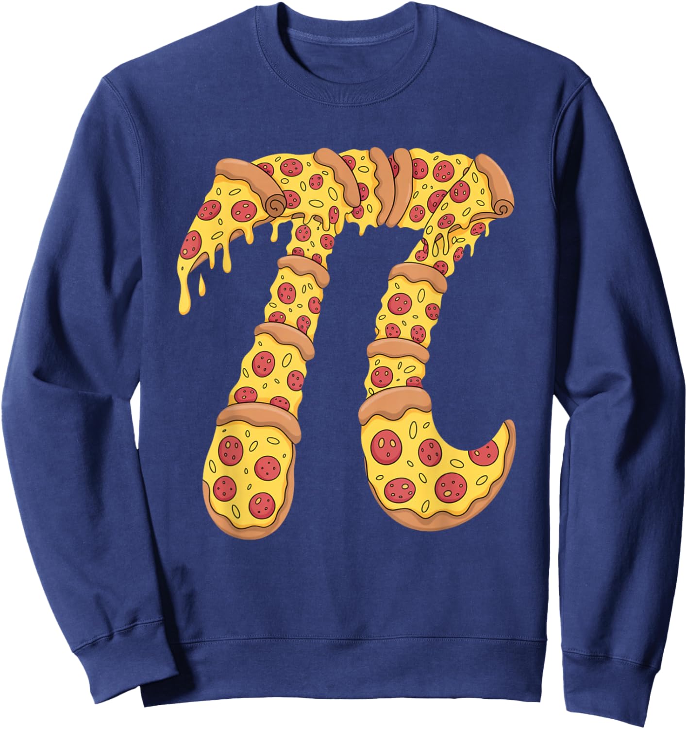 Pizza Pi Sweatshirt - Sweatshirt | Navy