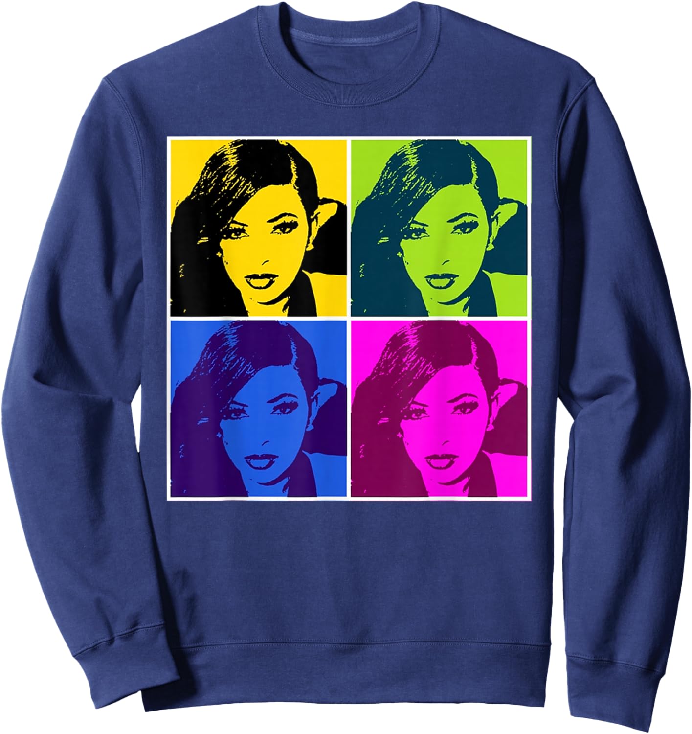 I Absolutely Love Jasmine Crockett Sweatshirt - Sweatshirt | Navy
