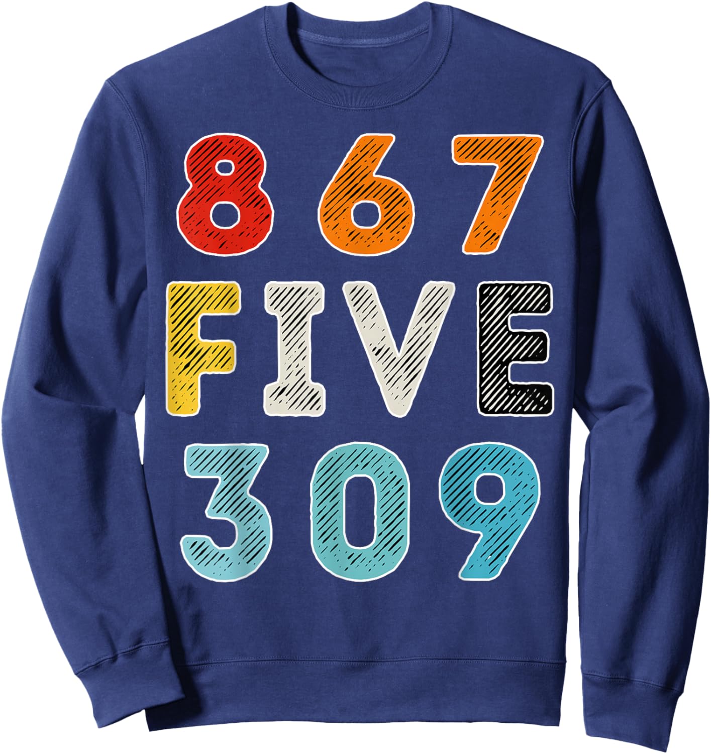 867 Five 309 Sweatshirt - Sweatshirt | Navy