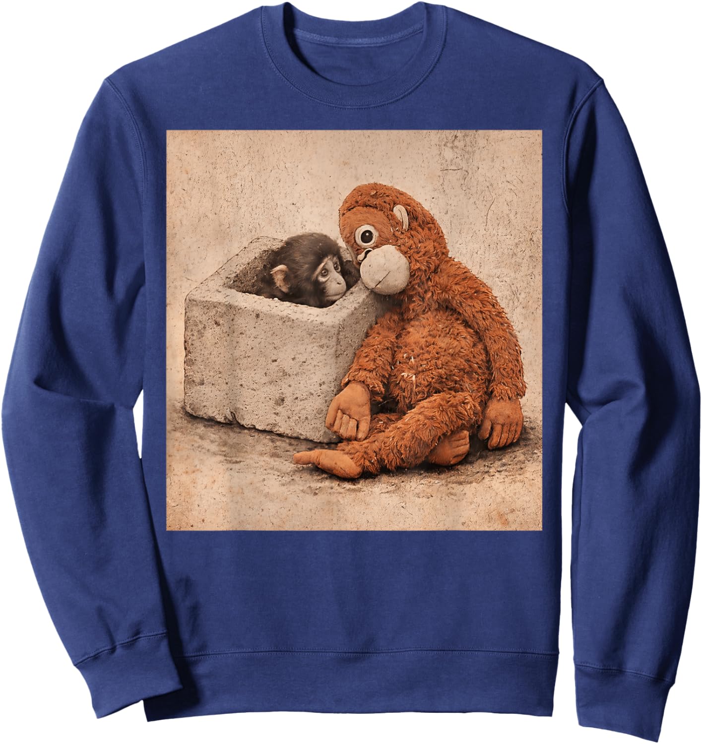 Baby Monkey Punch Sweatshirt - Sweatshirt | Navy