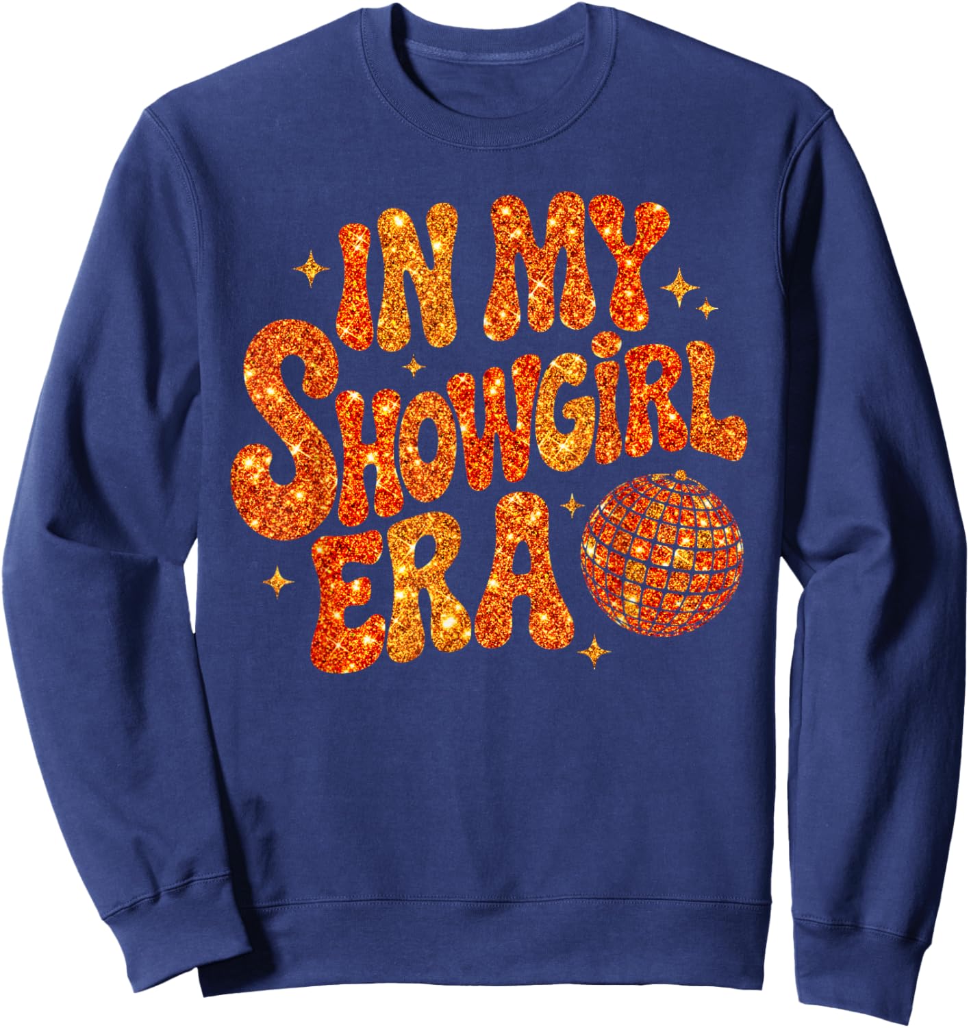 Cute in My Show Girl Era Sweatshirt - Sweatshirt | Navy