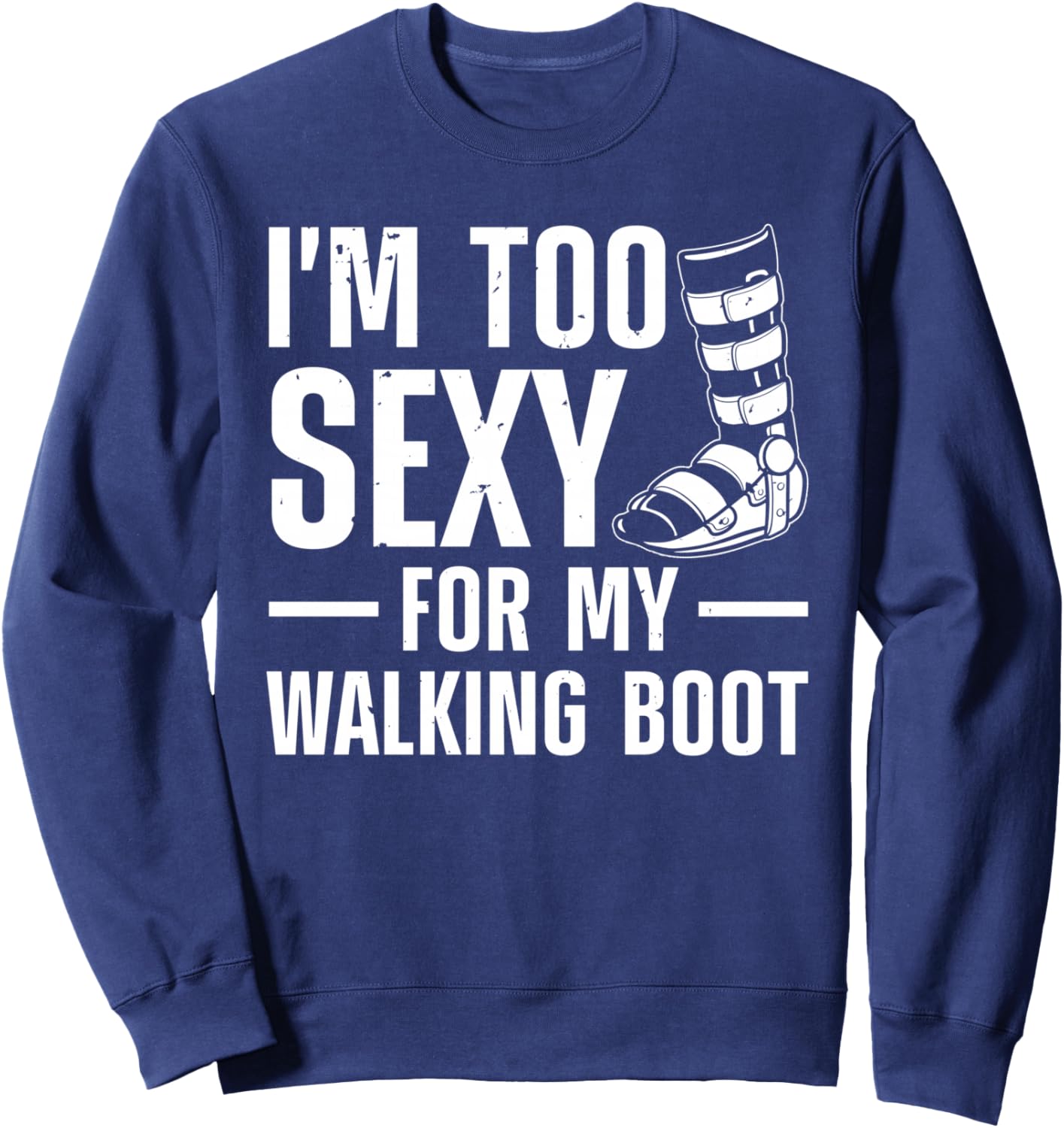 Best Foot Surgery Must Have Women Ankle Foot Surgery Sweatshirt - Sweatshirt | Navy