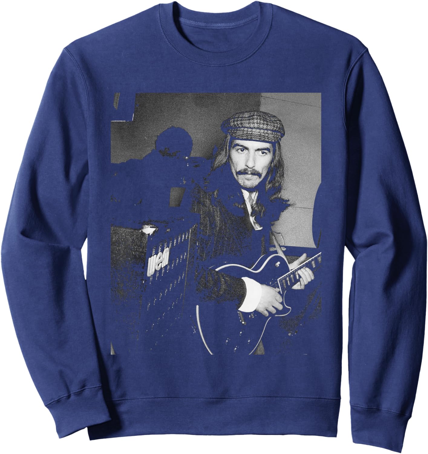 George Harrison The Beatles Abbey Road Era 1969 Sweatshirt - Sweatshirt | Navy