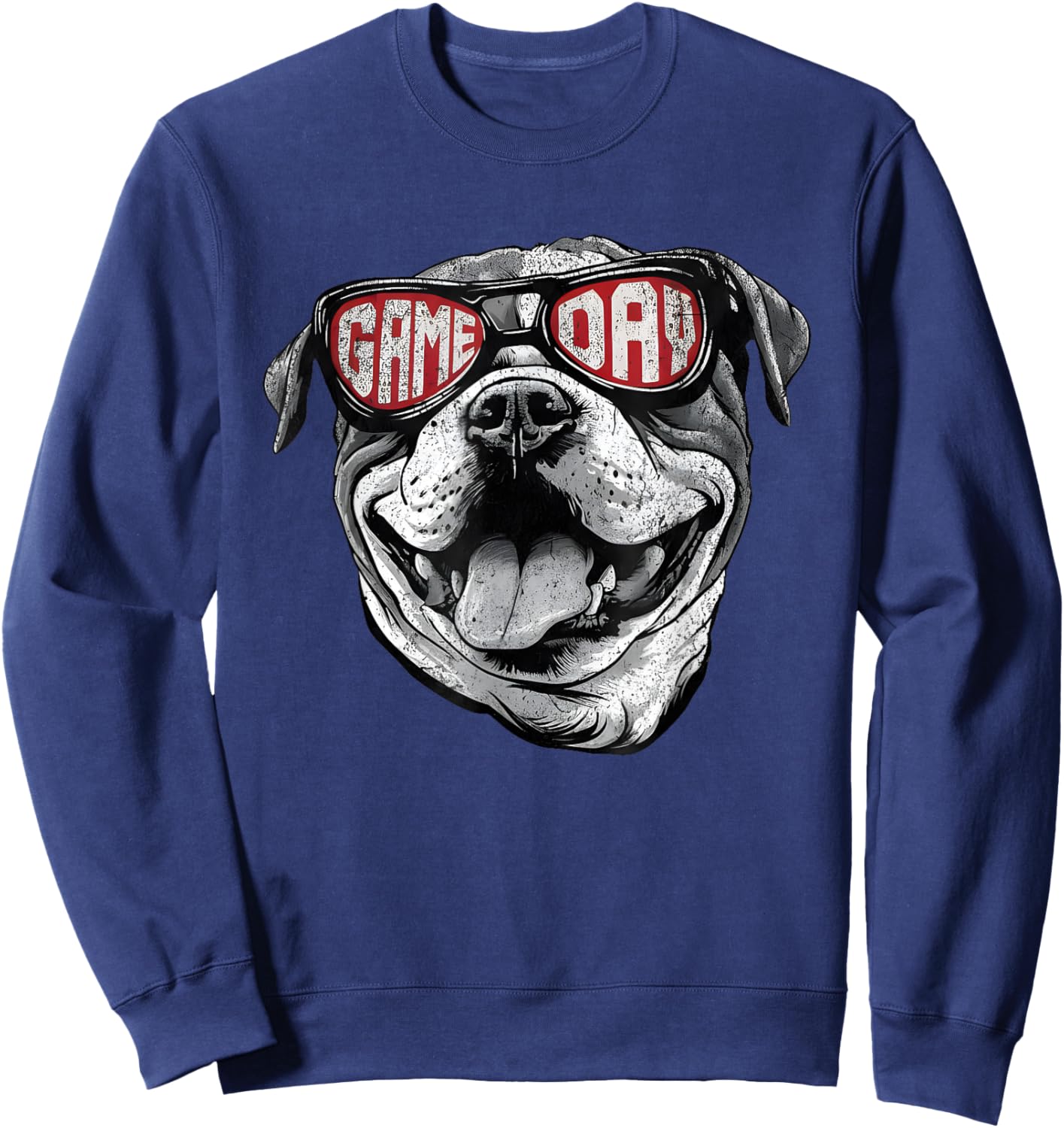 Kids GA Georgia Dog Sport Lovers Sweatshirt - Sweatshirt | Navy