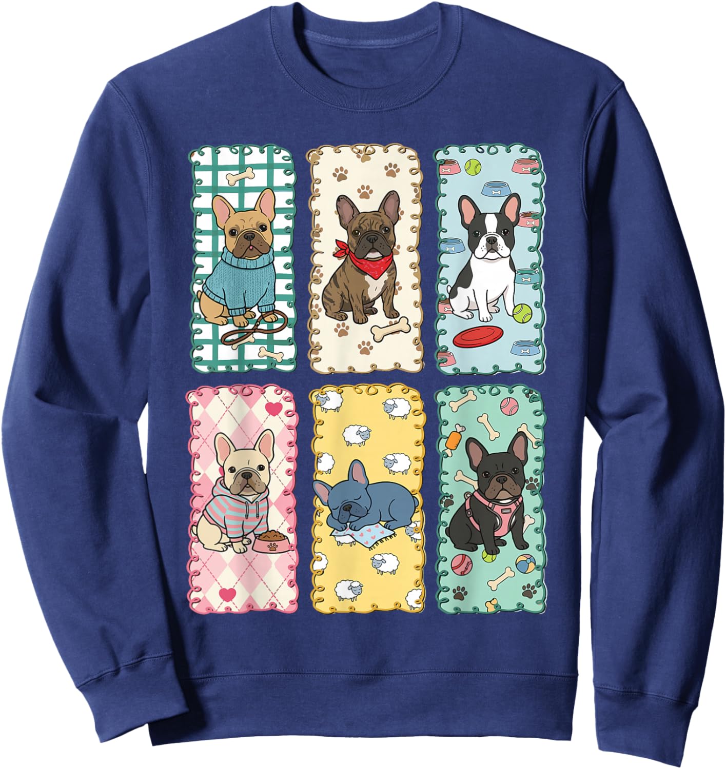 French Bulldog Sweatshirt - Sweatshirt | Navy