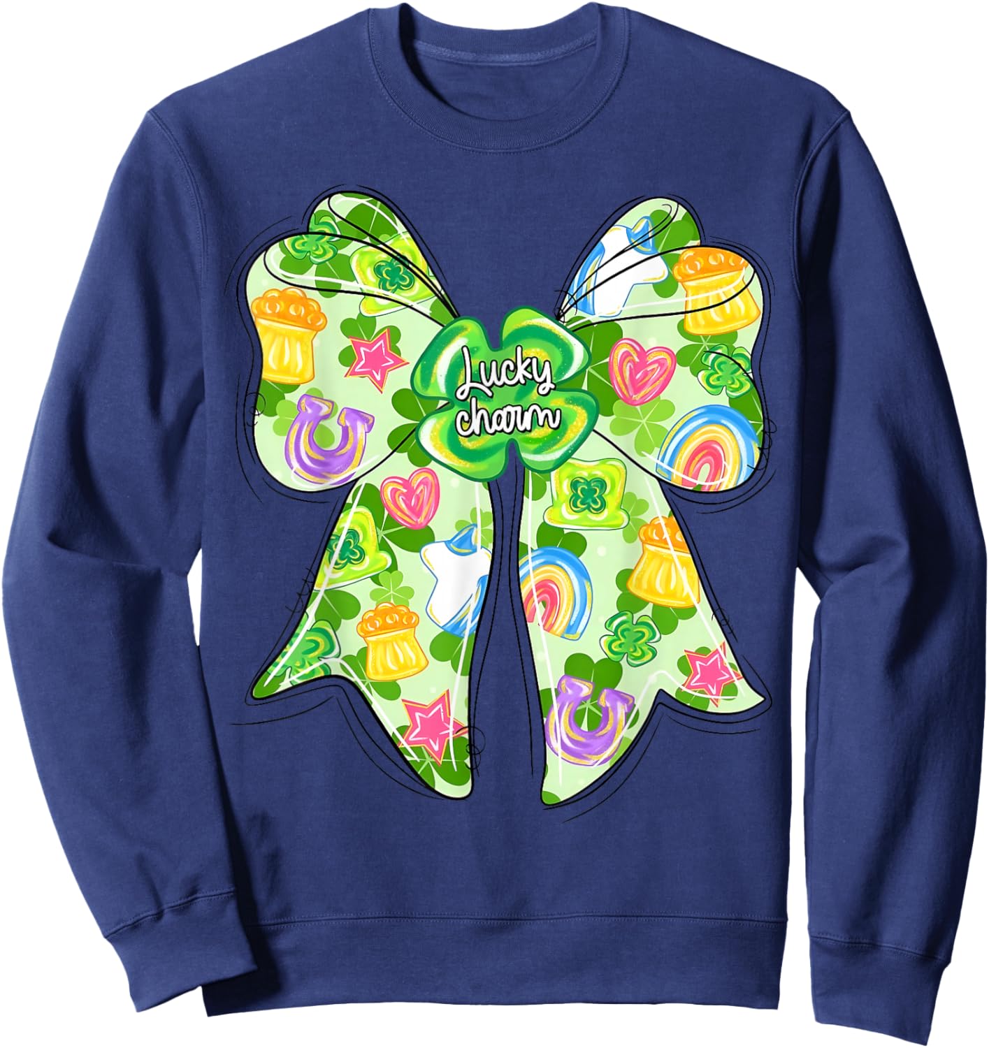 Irish Cute Sweatshirt - Sweatshirt | Navy