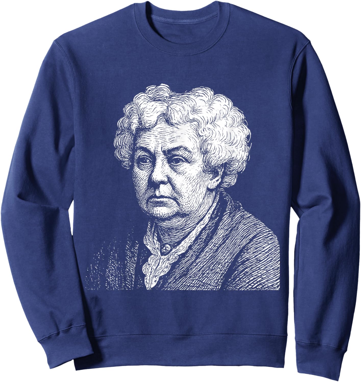 Elizabeth Cady Stanton, American Writer and Activist Sweatshirt - Sweatshirt | Navy