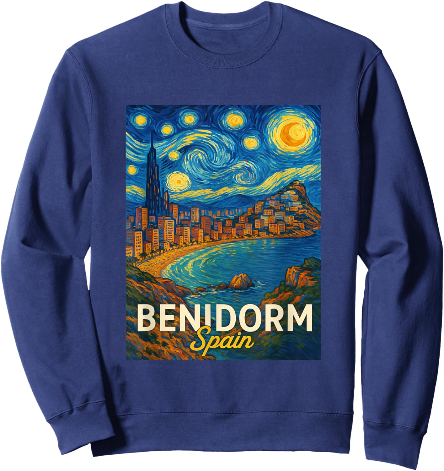 Benidorm Spain Sweatshirt - Sweatshirt | Navy