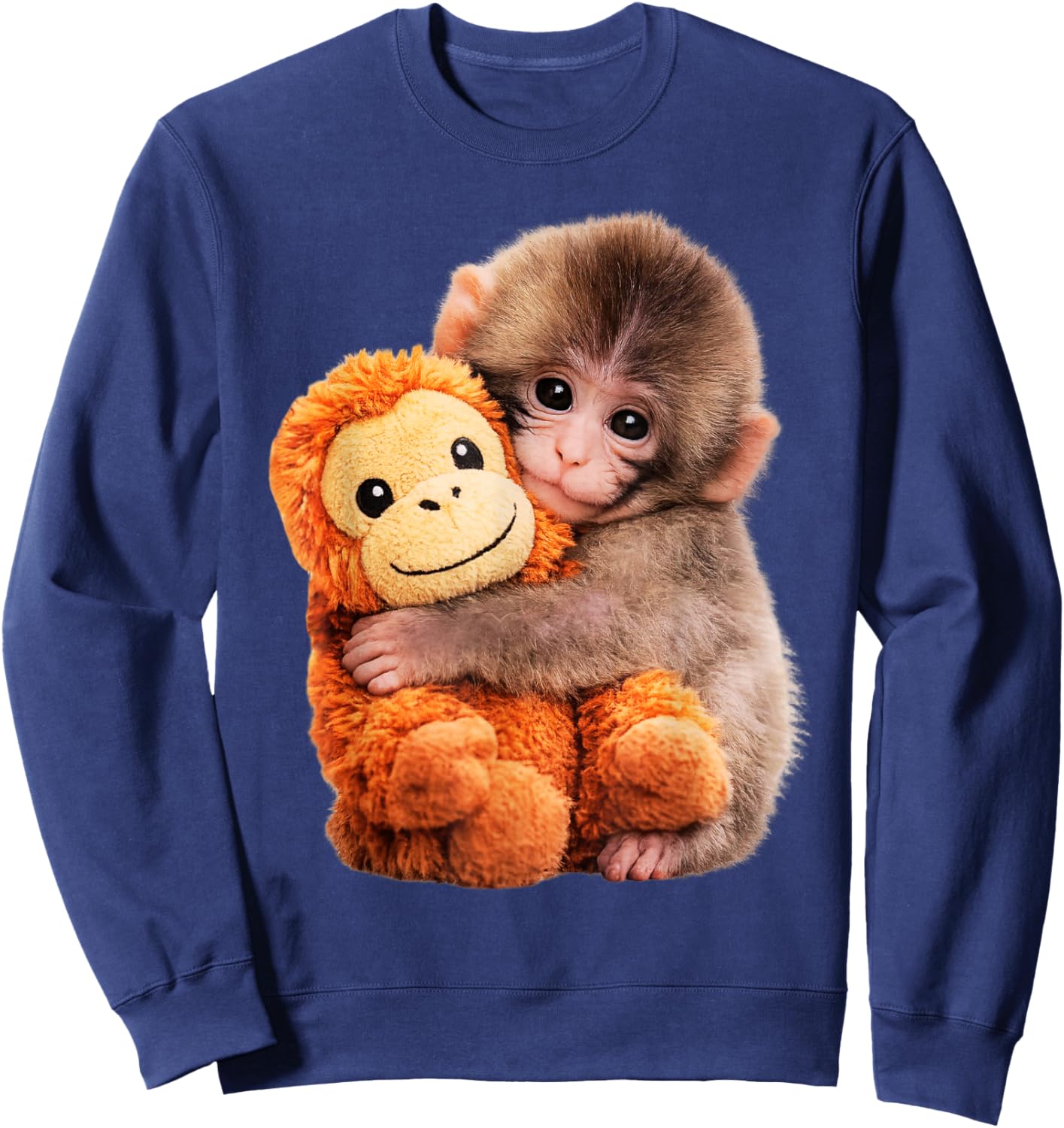 Punch Baby Monkey Sweatshirt - Sweatshirt | Navy