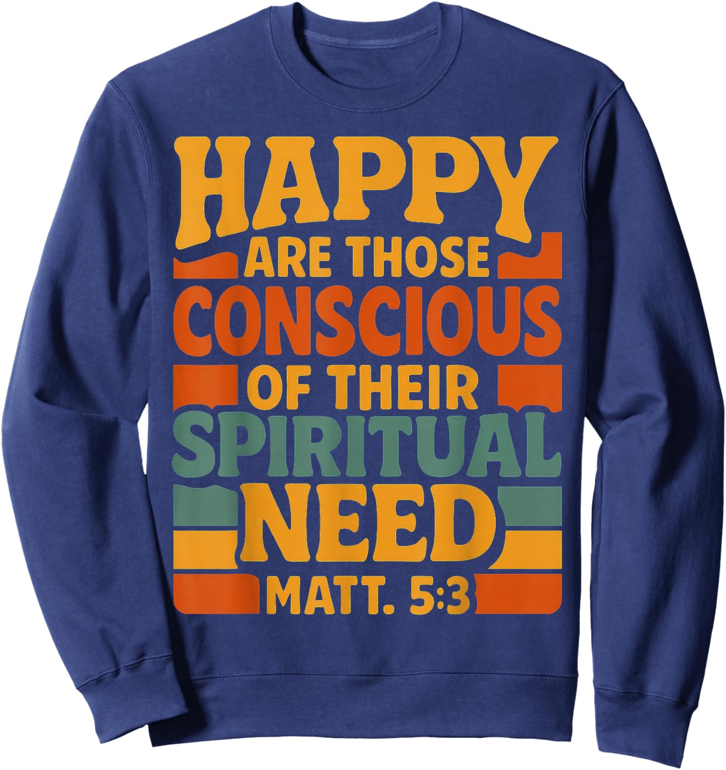 Jehovah's Witness 2026 Year Text Happy Spiritual JW ORG JW Sweatshirt - Sweatshirt | Navy