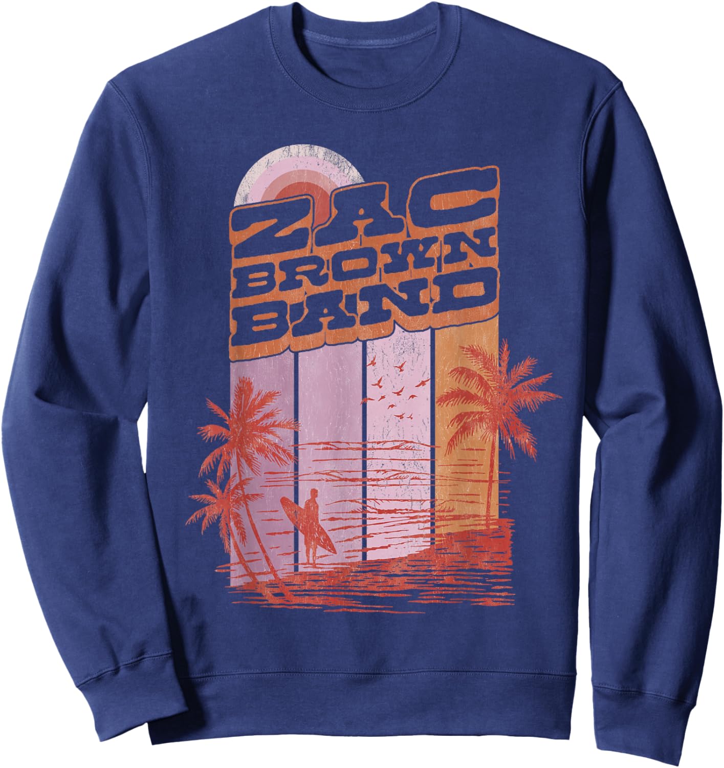 Red Surfer Sweatshirt - Sweatshirt | Navy