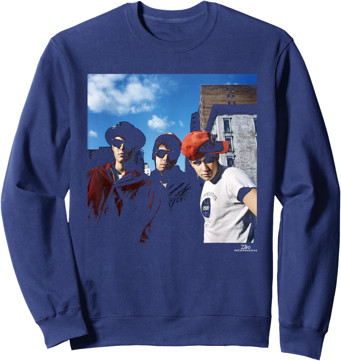 Beastie Boys Licensed to Ill Era by Phil Nicholls Sweatshirt - Sweatshirt | Navy