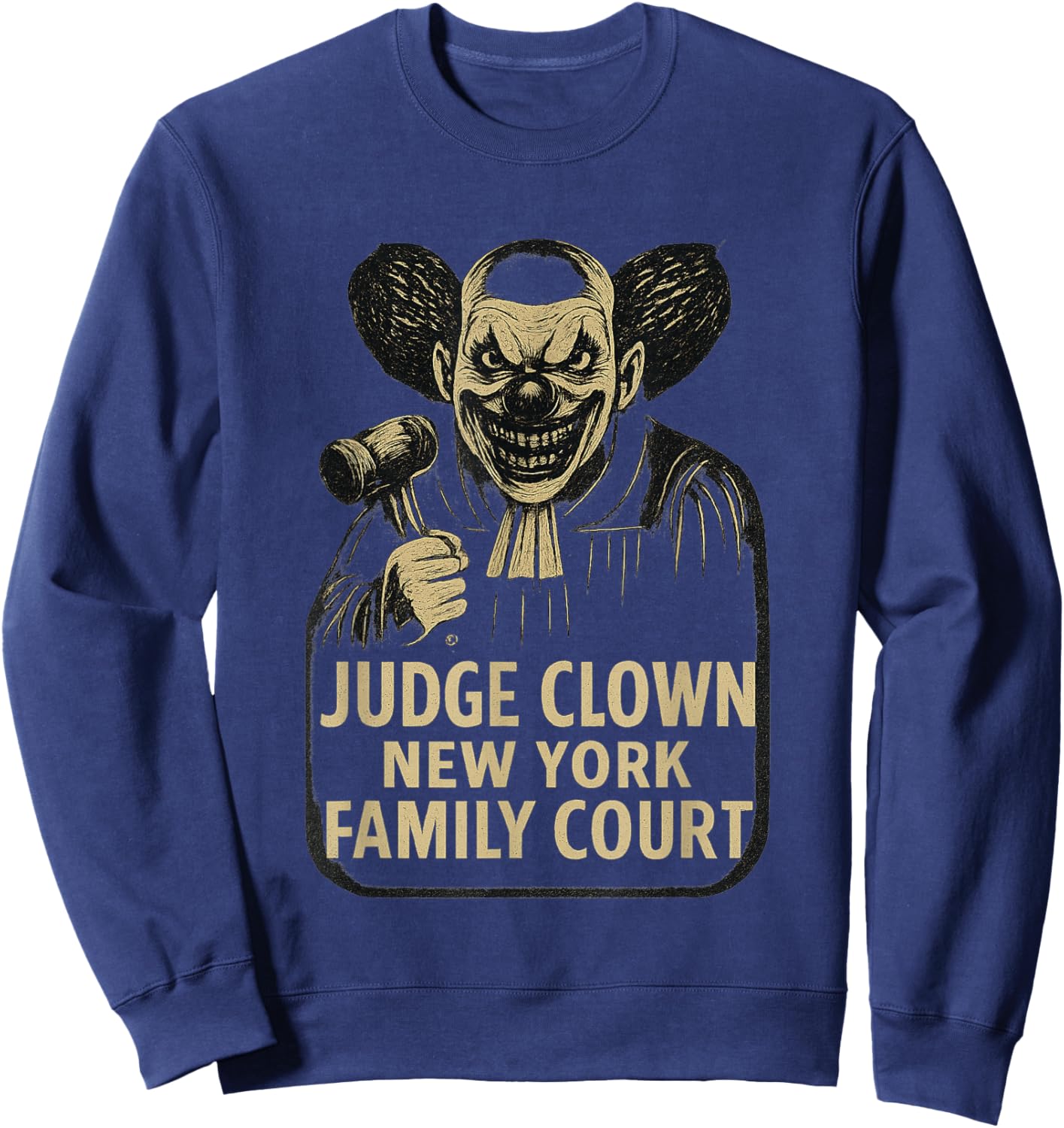 Judge Clown Sweatshirt - Sweatshirt | Navy