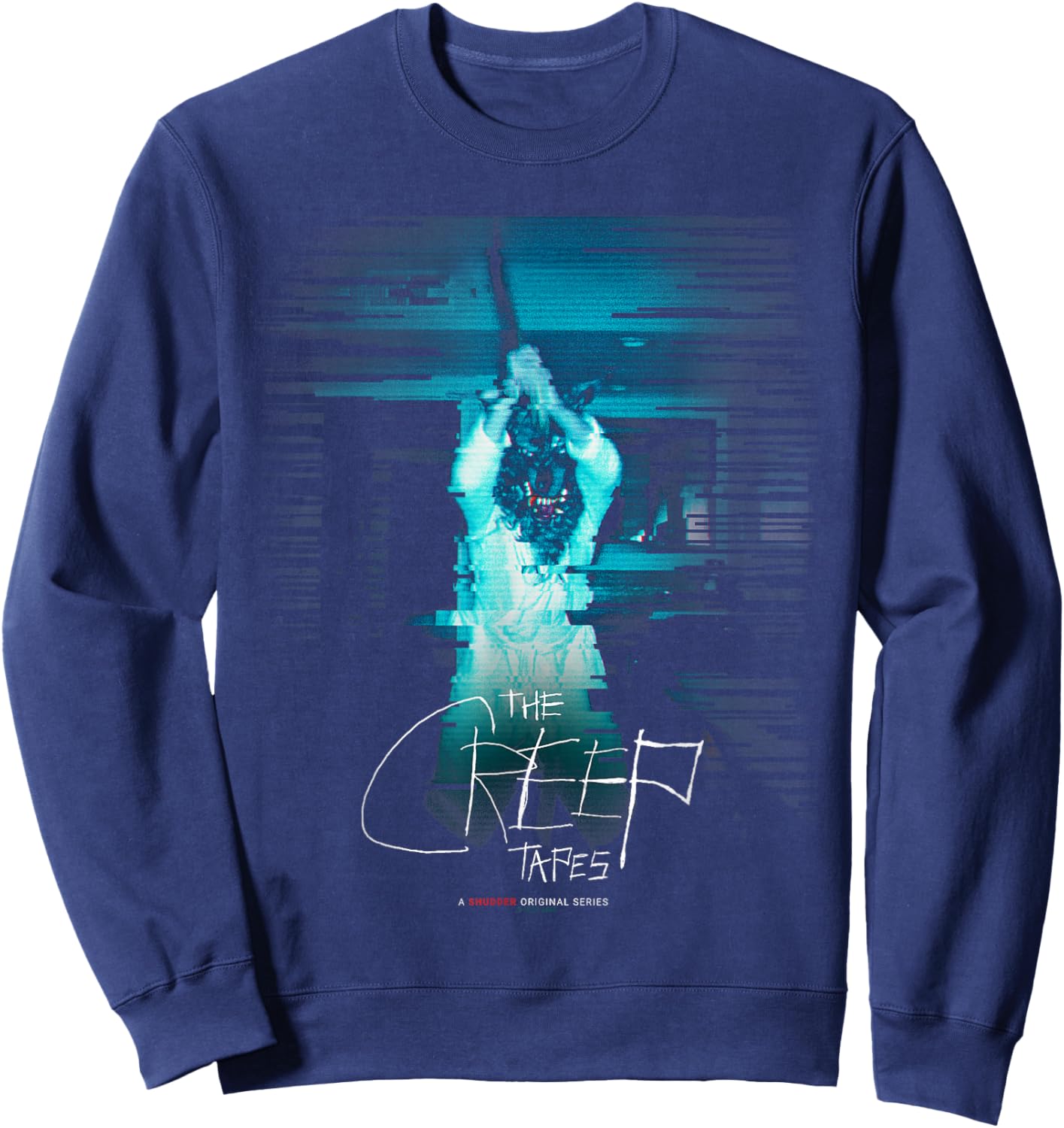 The Creep Tapes Key Art Sweatshirt - Sweatshirt | Navy