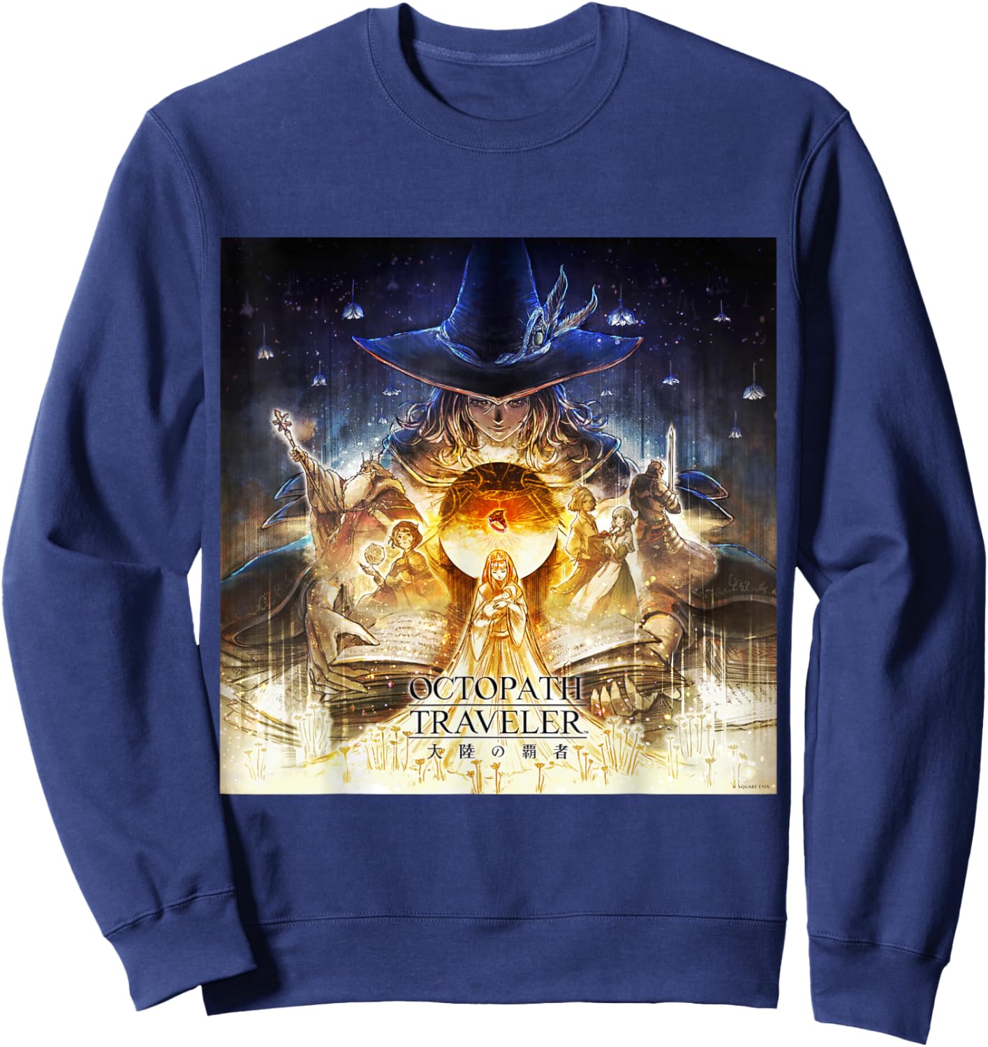 OCTOPATH Traveler: COTC - THE UNCHOSEN ONE Sweatshirt - Sweatshirt | Navy