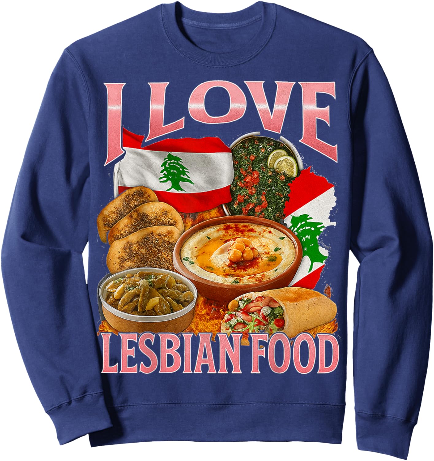 Confusing Meme Sweatshirt - Sweatshirt | Navy