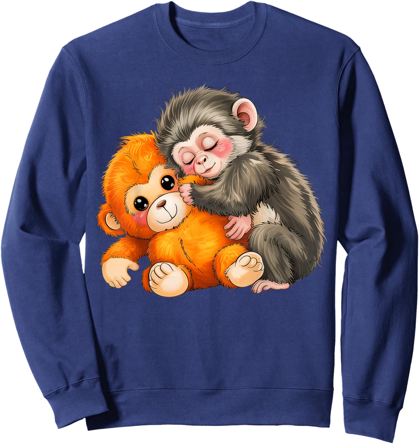 Baby Monkey Punch Sweatshirt - Sweatshirt | Navy