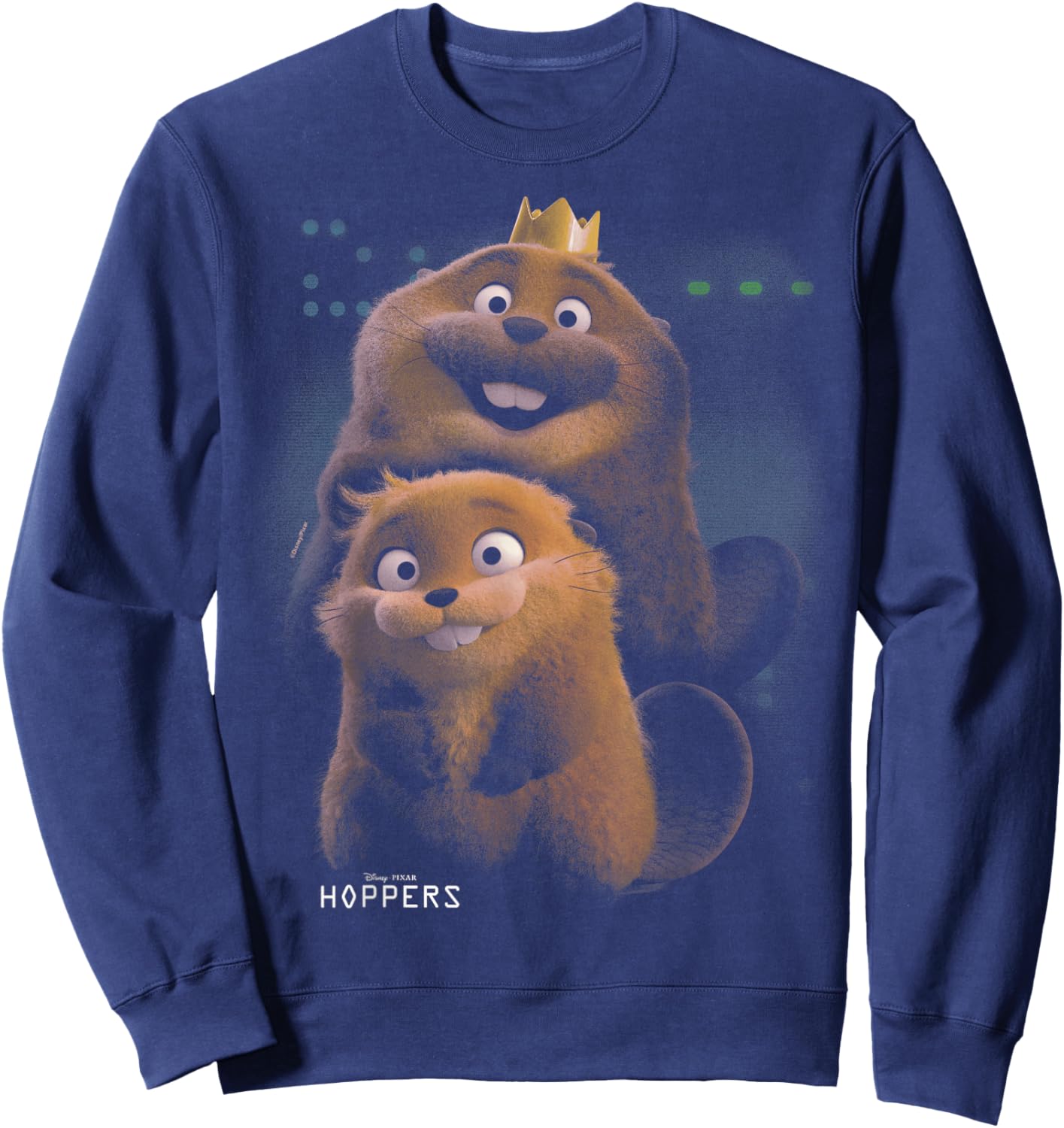 Disney Pixar Hoppers Mabel and King George Happy Duo Sweatshirt - Sweatshirt | Navy