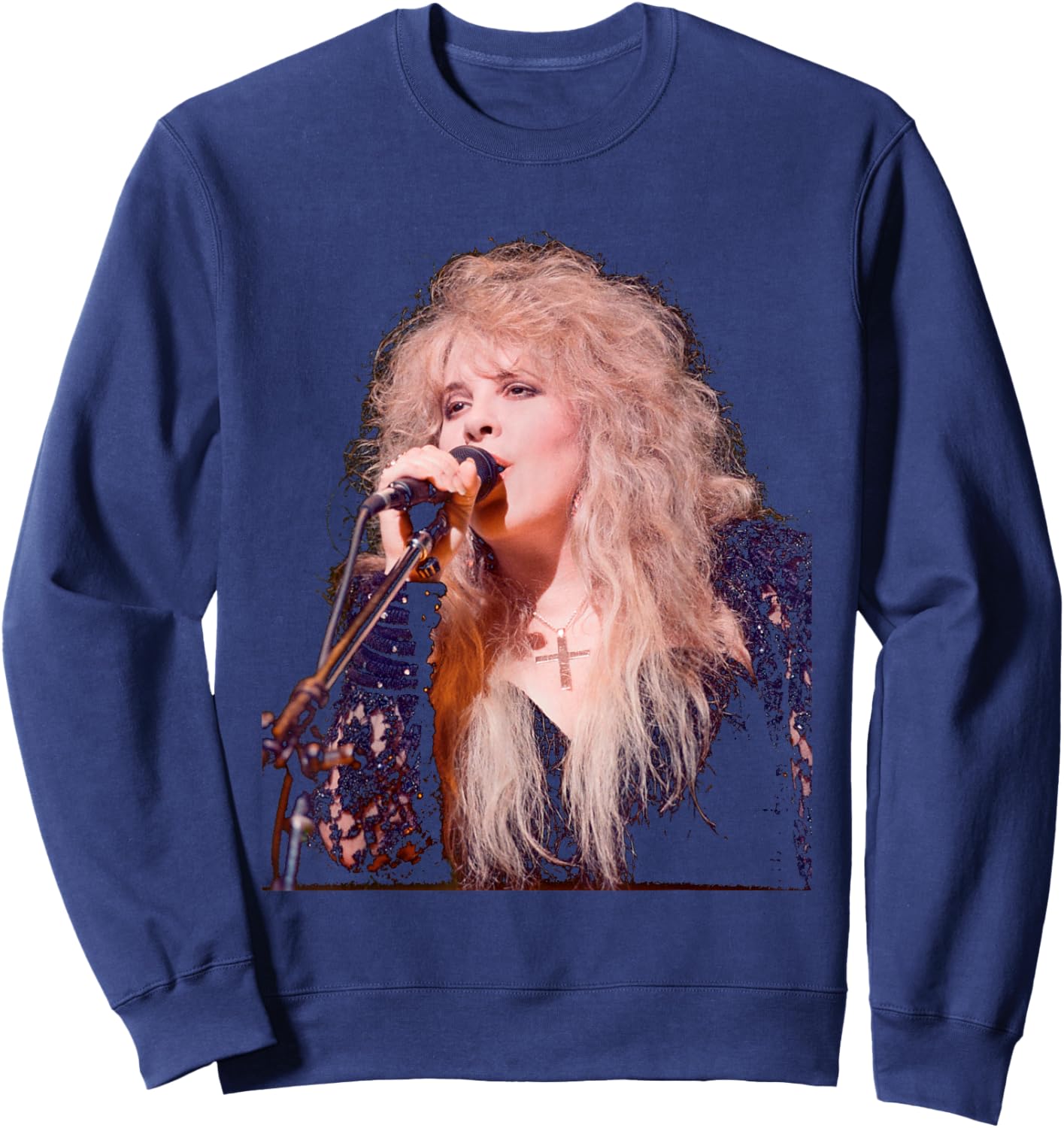 Stevie Nicks Fleetwood Mac Dreams Live 1990 Sweatshirt - Sweatshirt | Navy