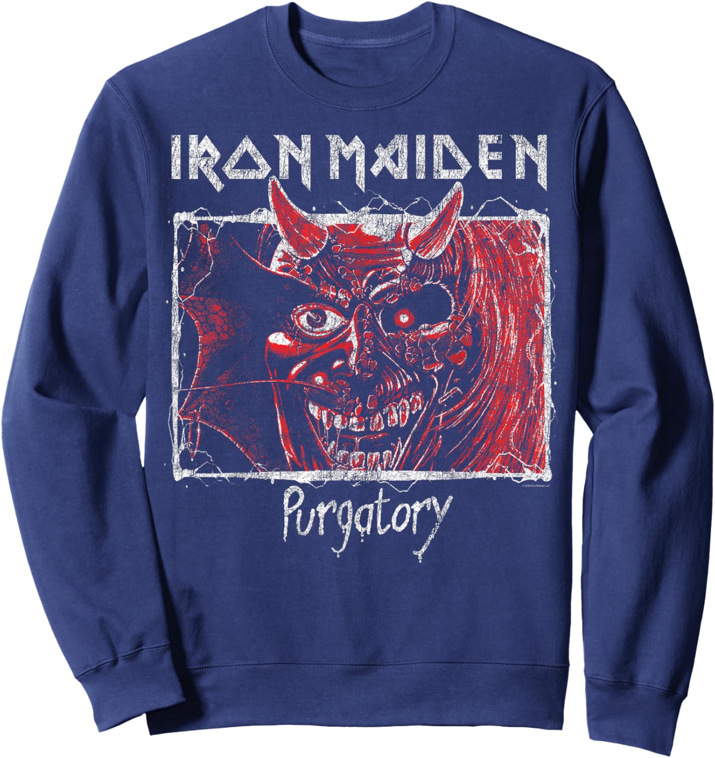 Iron Maiden - Purgatory Boxed Sweatshirt - Sweatshirt | Navy
