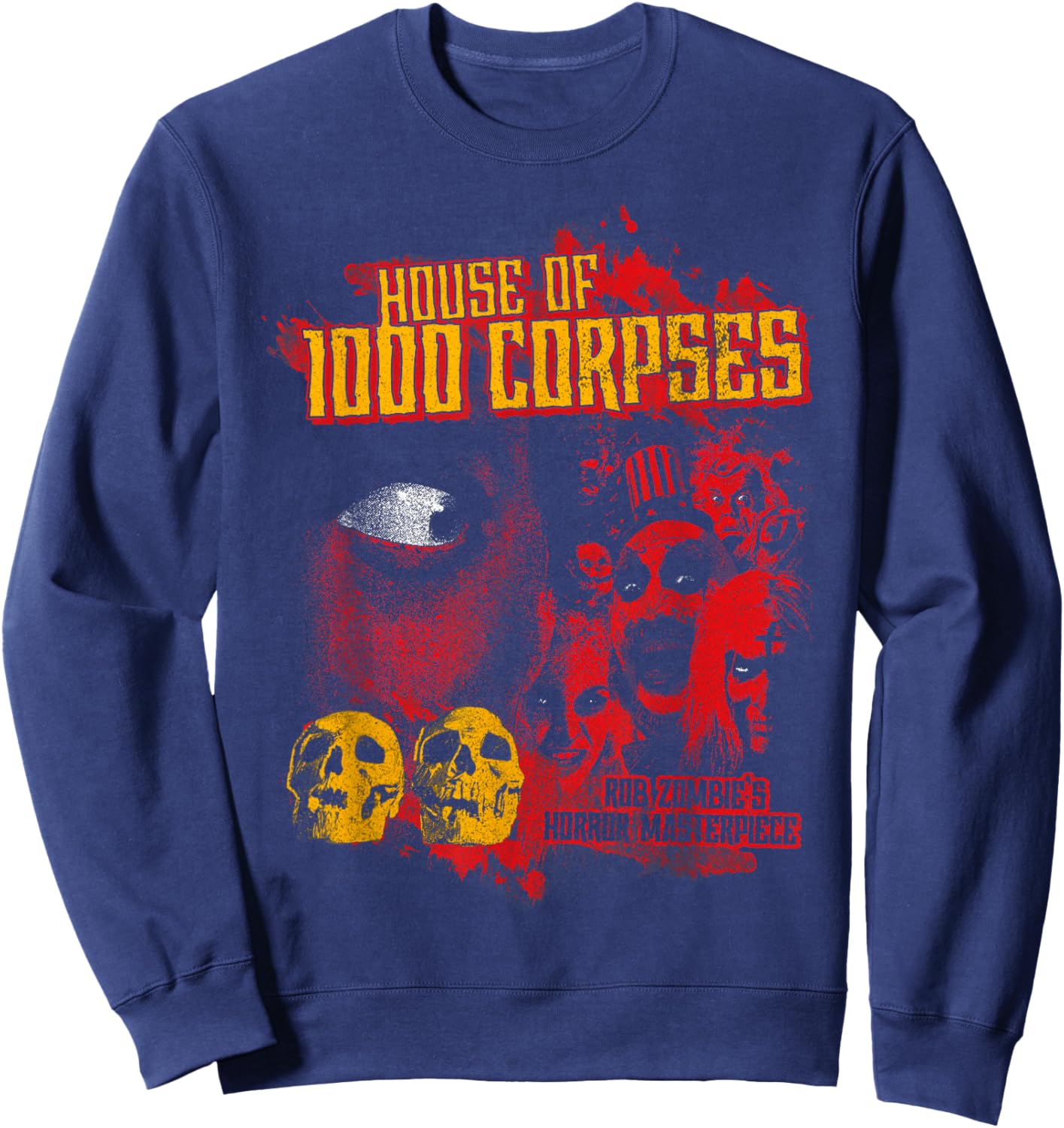 Rob Zombie – Red Terror Sweatshirt - Sweatshirt | Navy