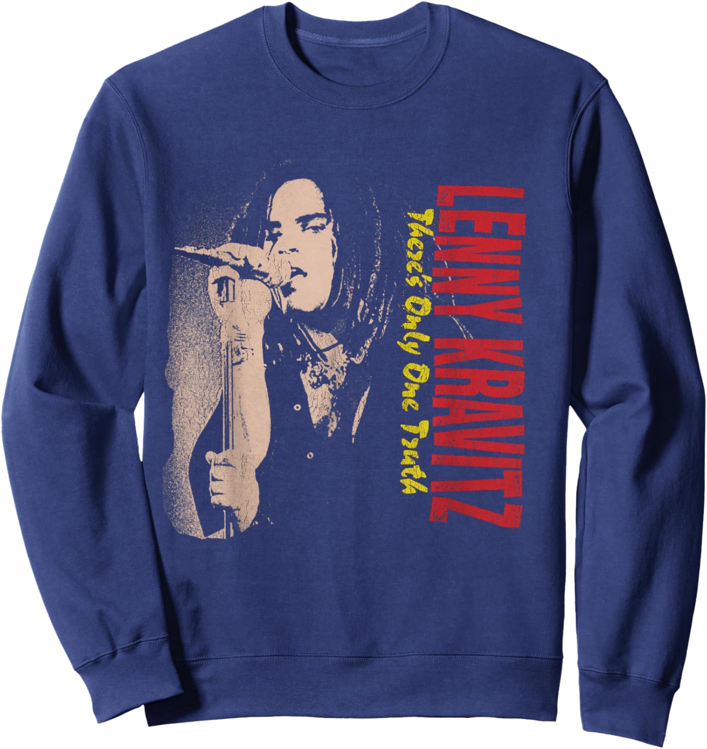 Lenny Kravitz Mama Said Truth Sweatshirt - Sweatshirt | Navy