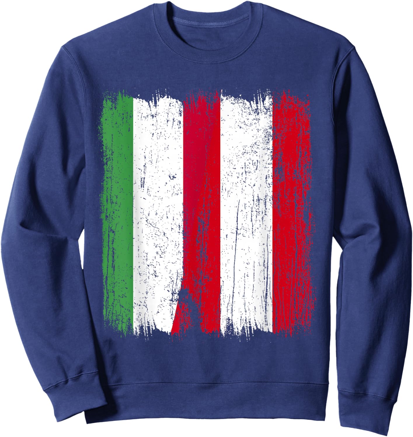 Hungary Austria Half Flag Hungarian Austrian Heritage Sweatshirt - Sweatshirt | Navy
