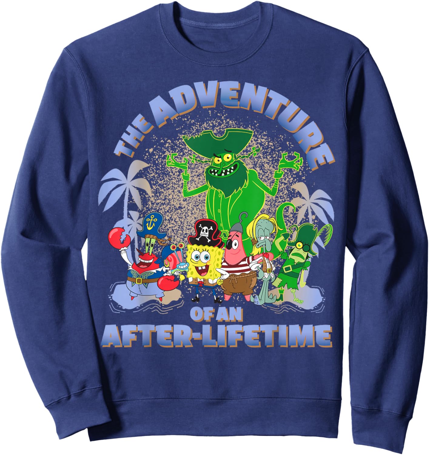 The Spongebob Movie: Search for Squarepants Crew Sweatshirt - Sweatshirt | Navy