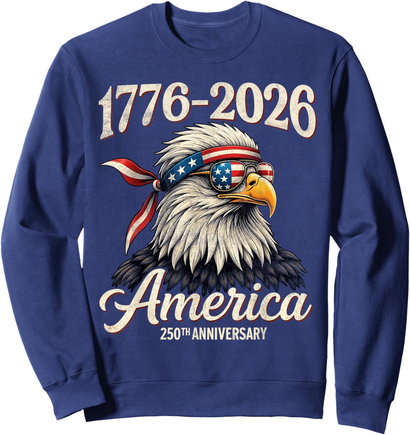250 Years of Freedom We The People America Sweatshirt - Sweatshirt | Navy