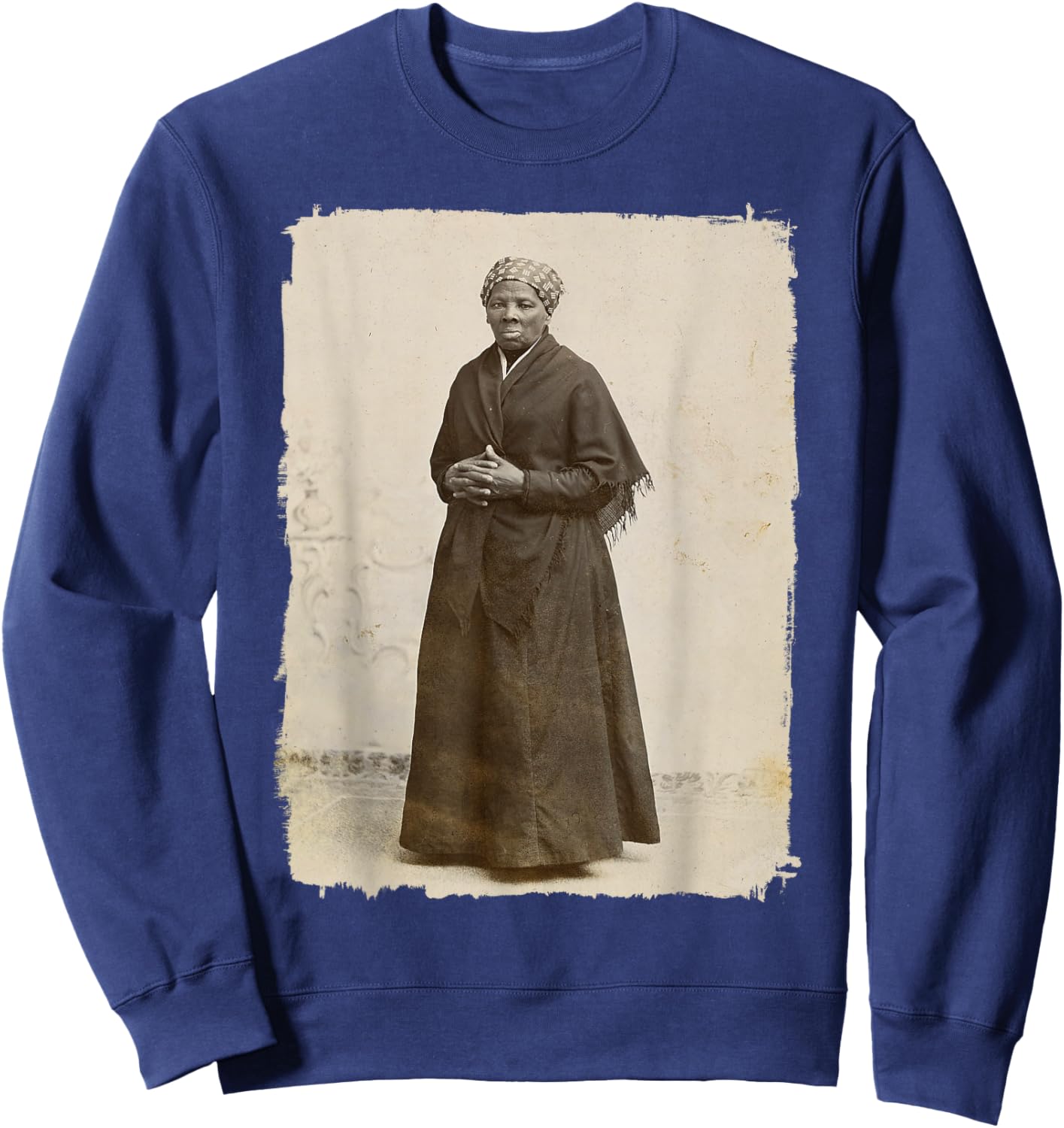 Harriet Tubman, Famous American Abolitionist Sweatshirt - Sweatshirt | Navy