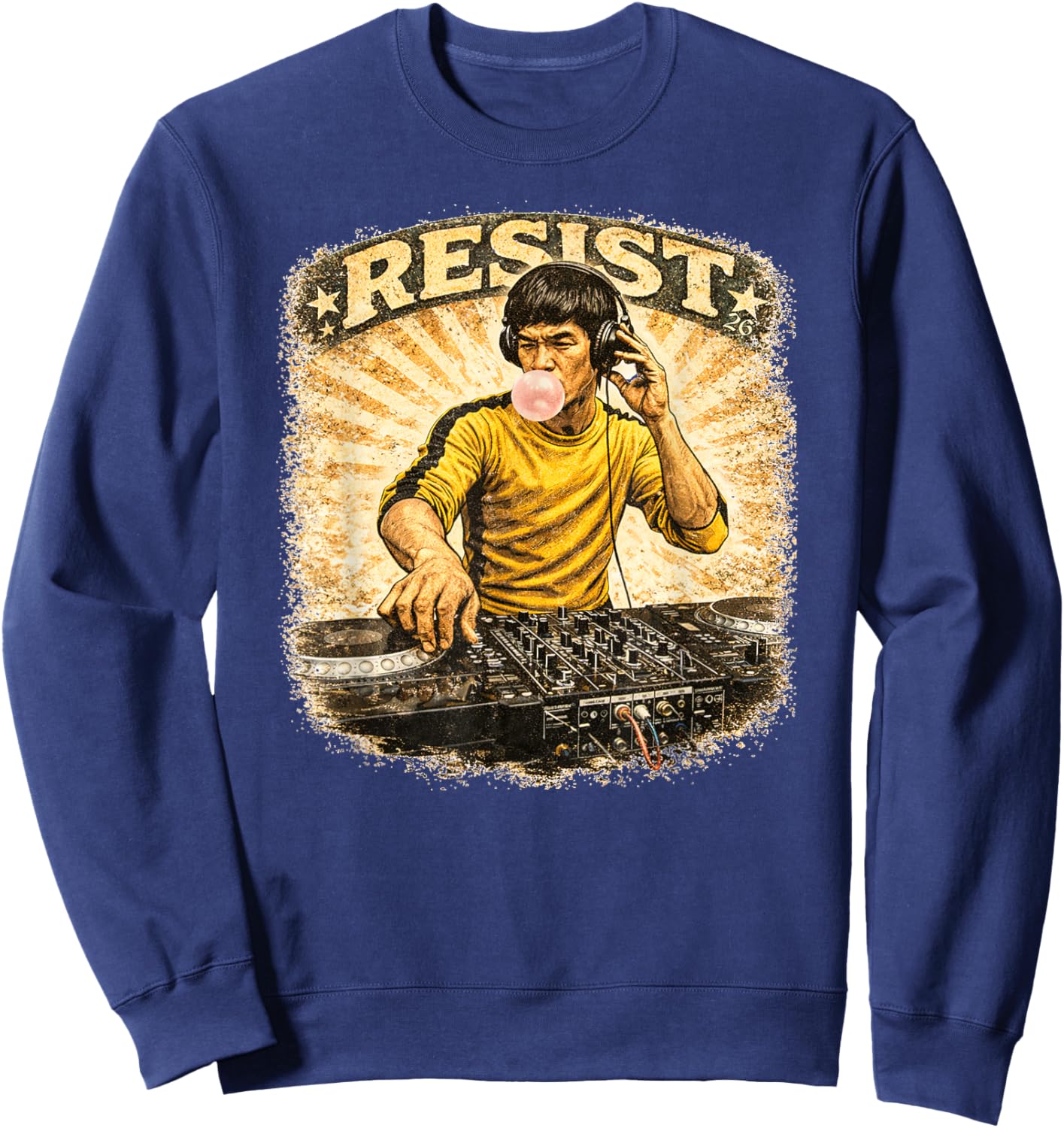Bruce DJ Sweatshirt - Sweatshirt | Navy
