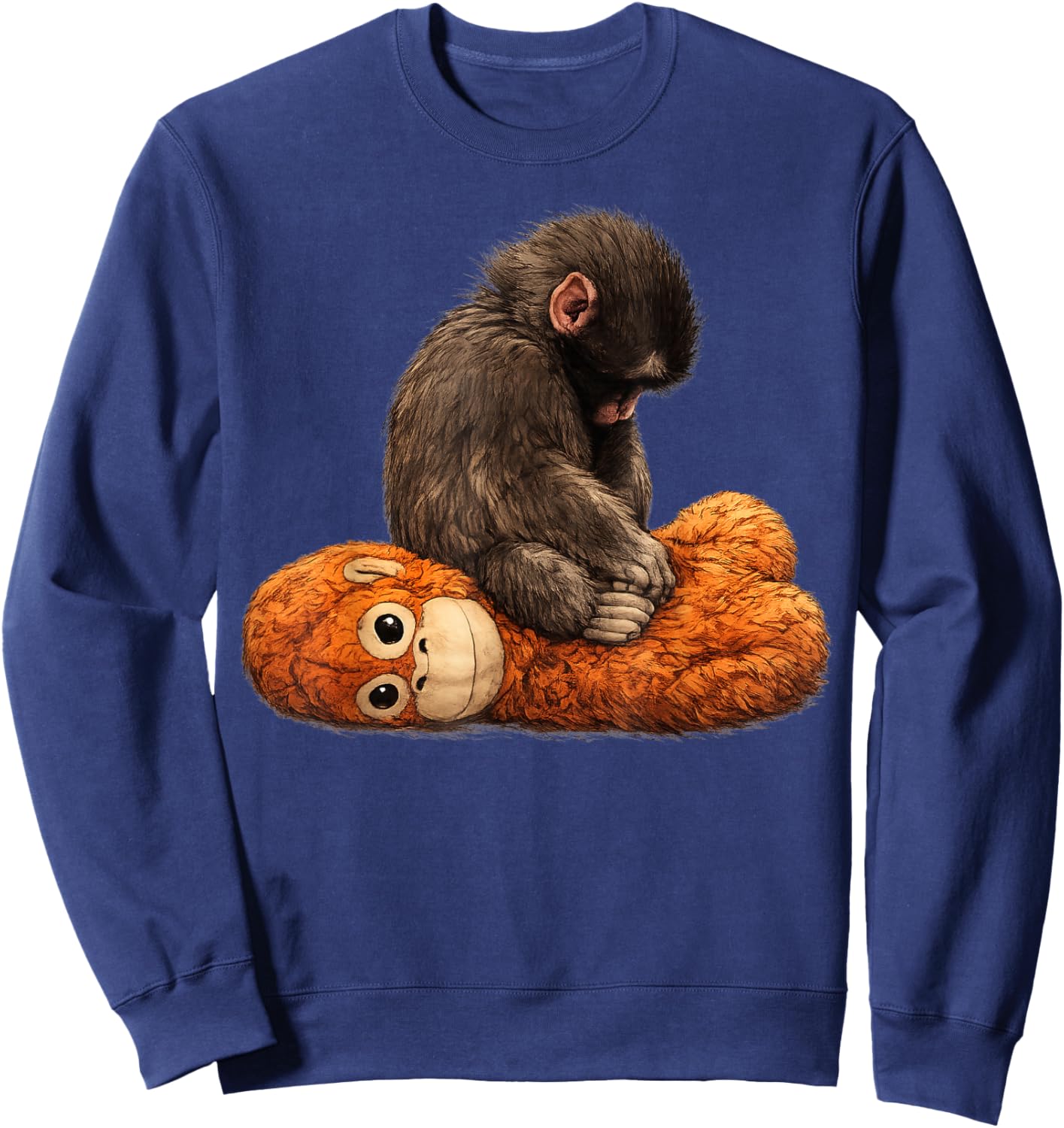 Baby Monkey Punch Sweatshirt - Sweatshirt | Navy