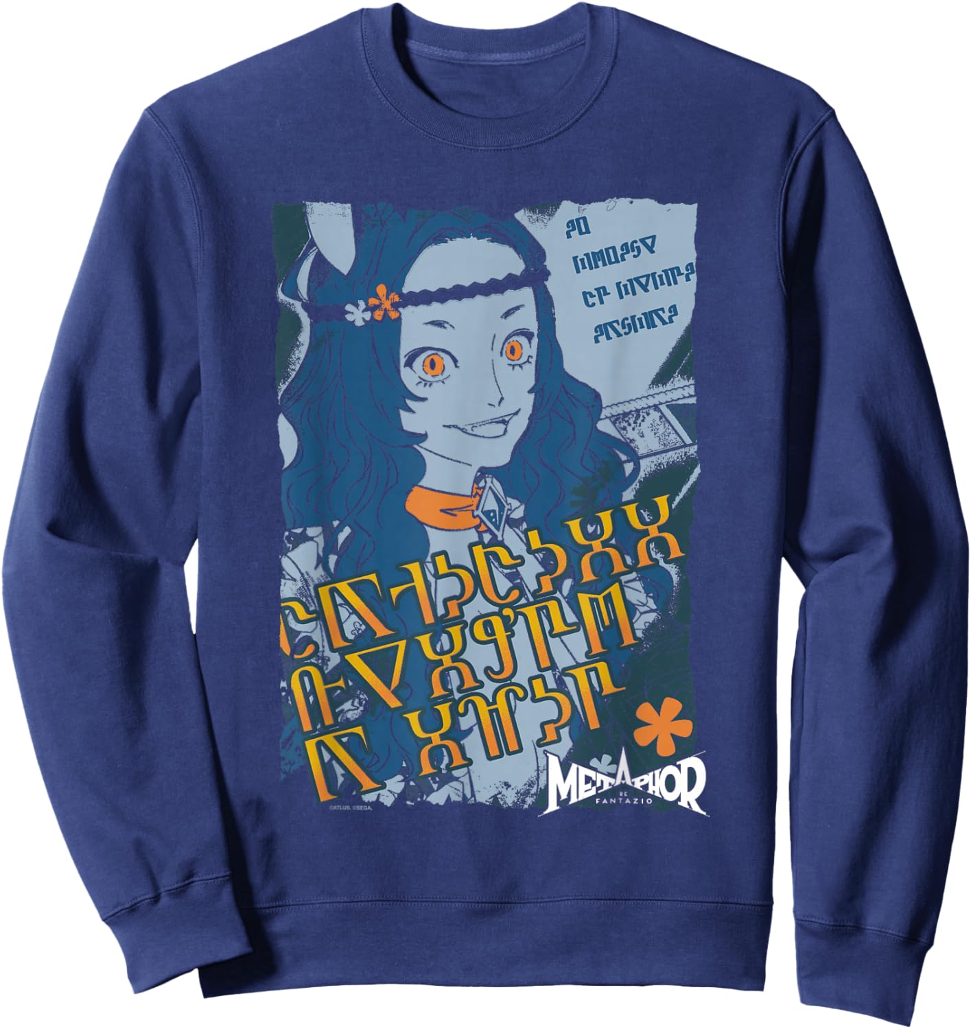 Loveless Election Poster Video Game Sweatshirt - Sweatshirt | Navy