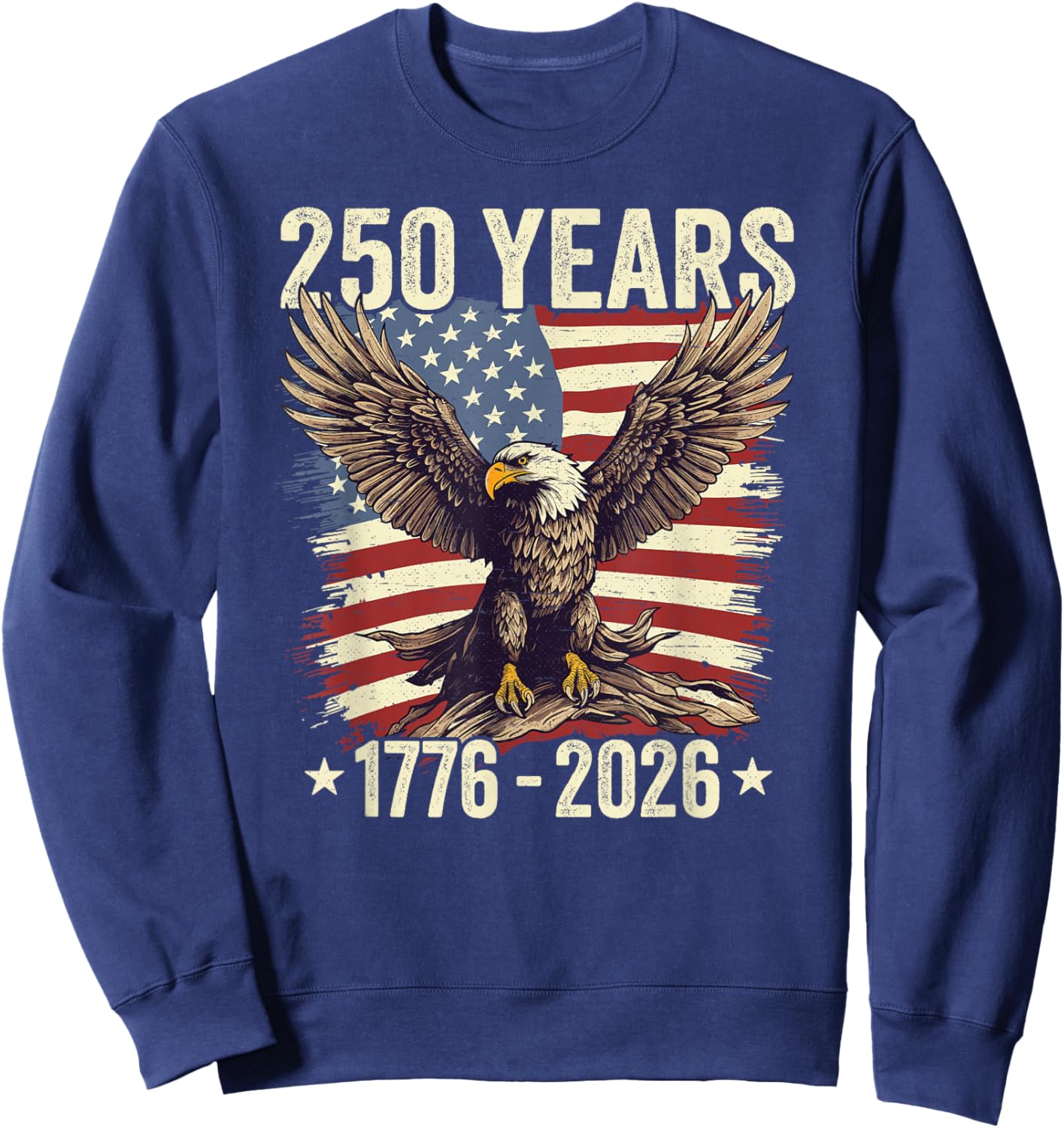 250 Anniversary USA Sweatshirt - Sweatshirt | Navy