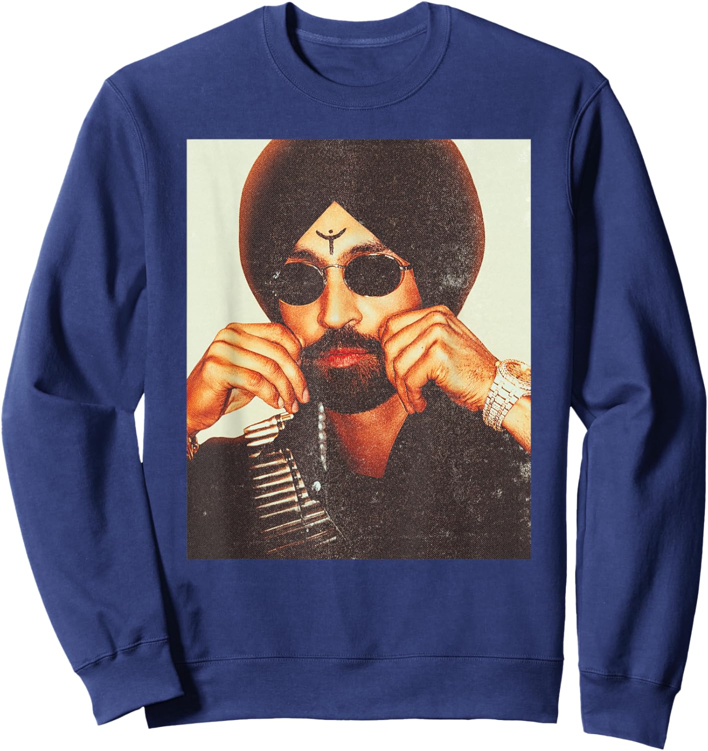 Aura | Diljit Dosanjh 2026 - Tour Sweatshirt - Sweatshirt | Navy