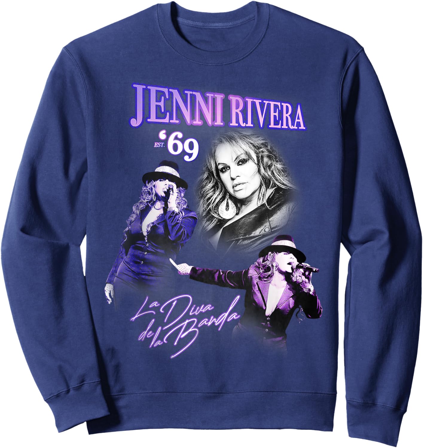Official Jenni Rivera Nokia 2009 Sweatshirt - Sweatshirt | Navy