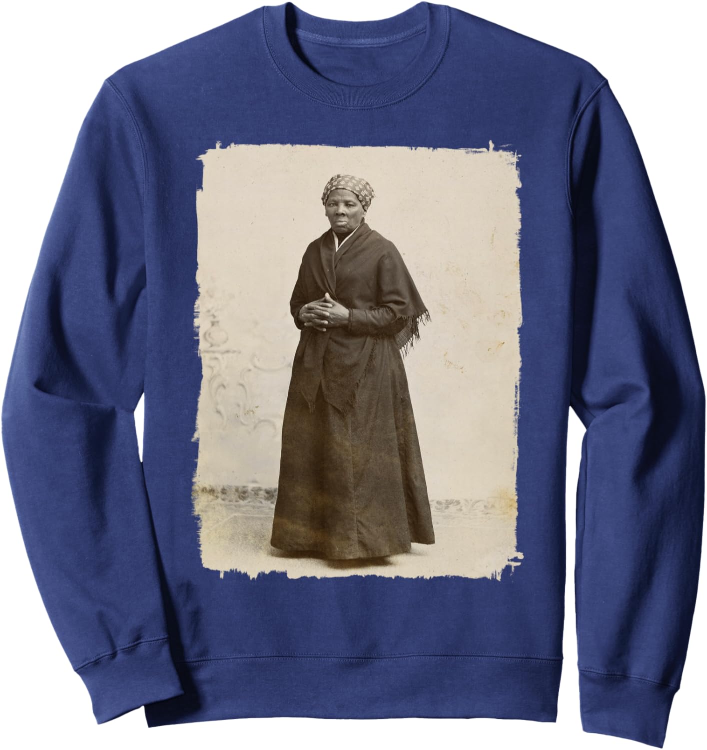 Harriet Tubman, Famous American Abolitionist Sweatshirt - Sweatshirt | Navy