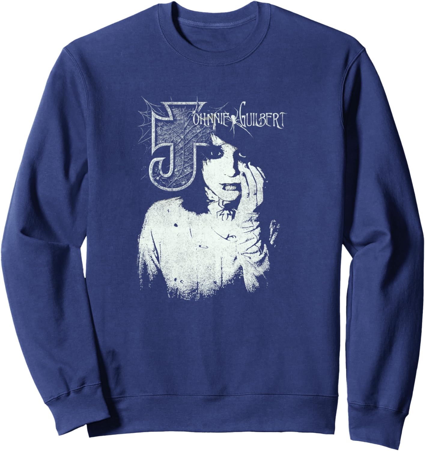 Johnnie Guilbert Portrait Sweatshirt - Sweatshirt | Navy