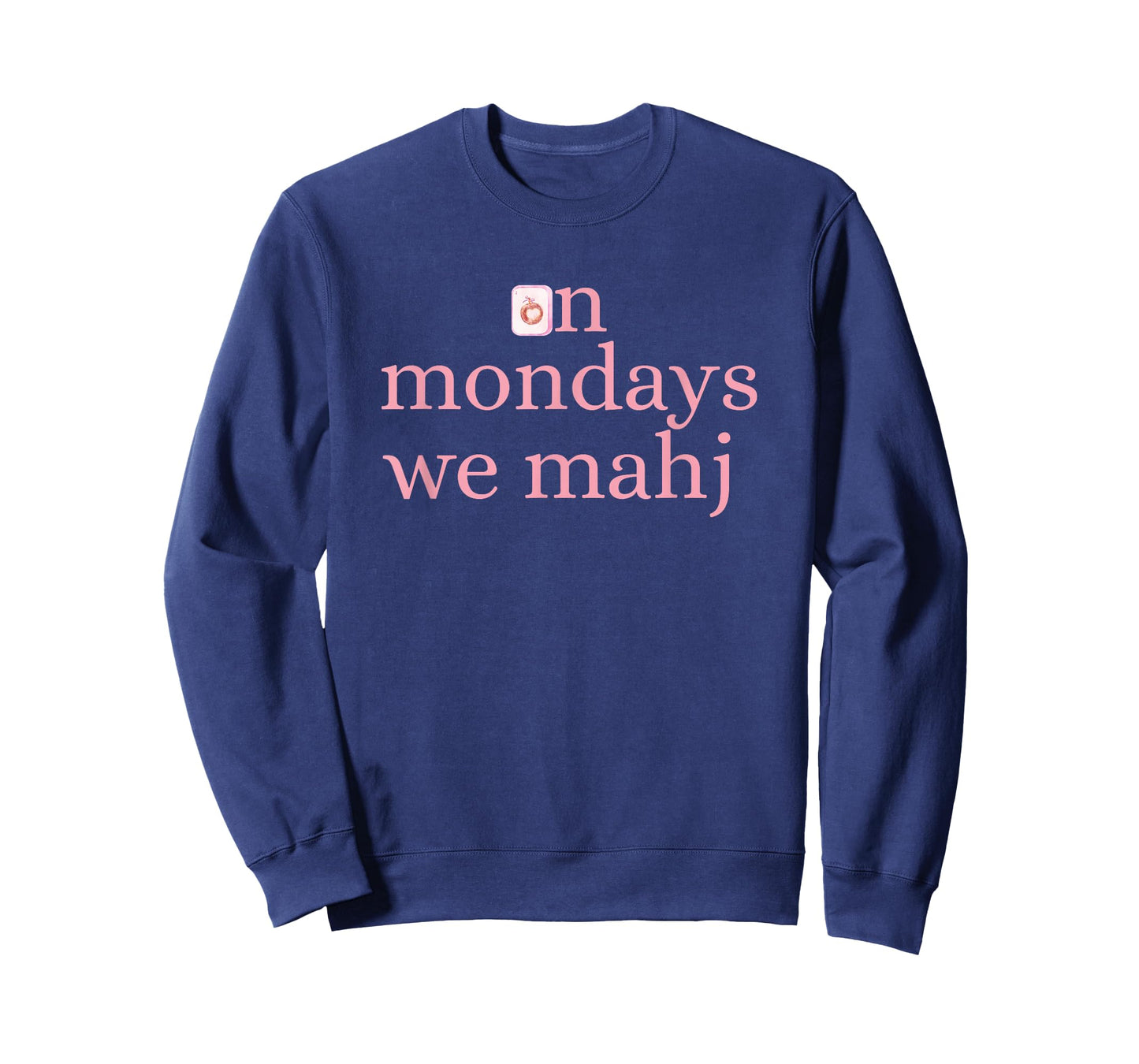 On Mondays we Mahj Coquette Bow Mahjong Lover T-Shirt