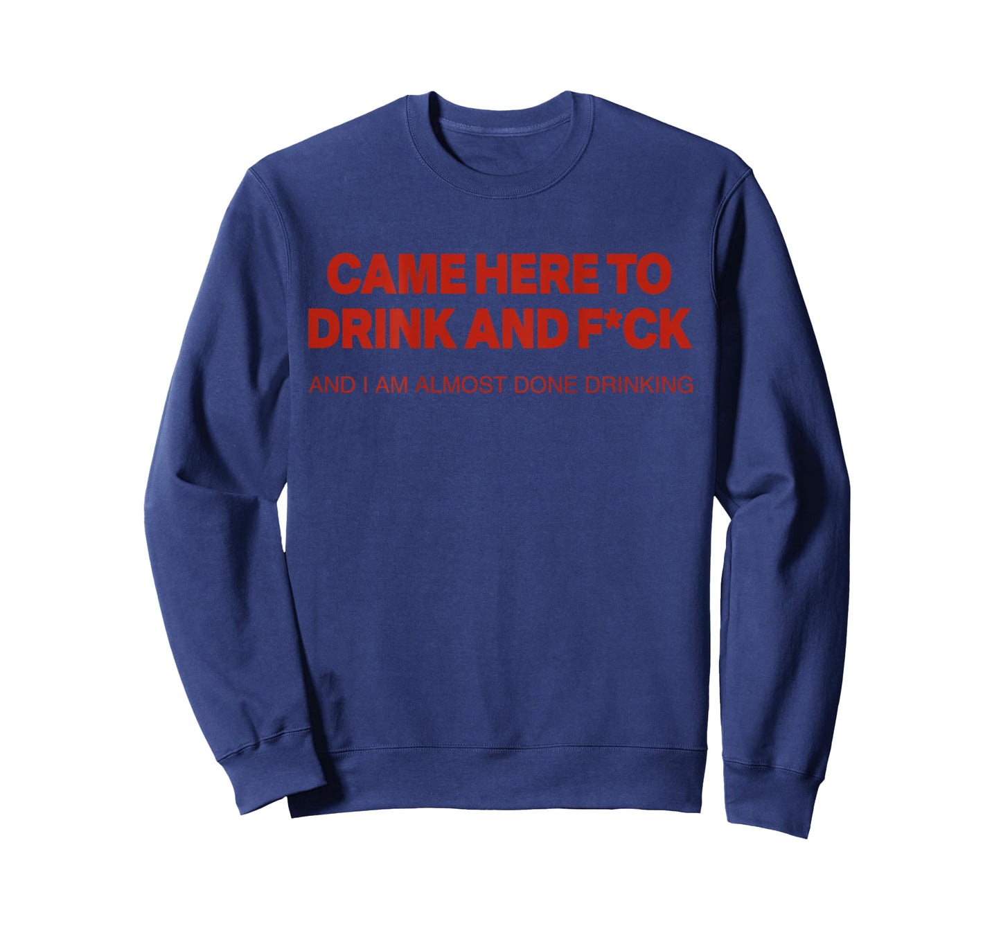 Came Here to Drink and FCK and I Am Almost Done Drinking T-Shirt