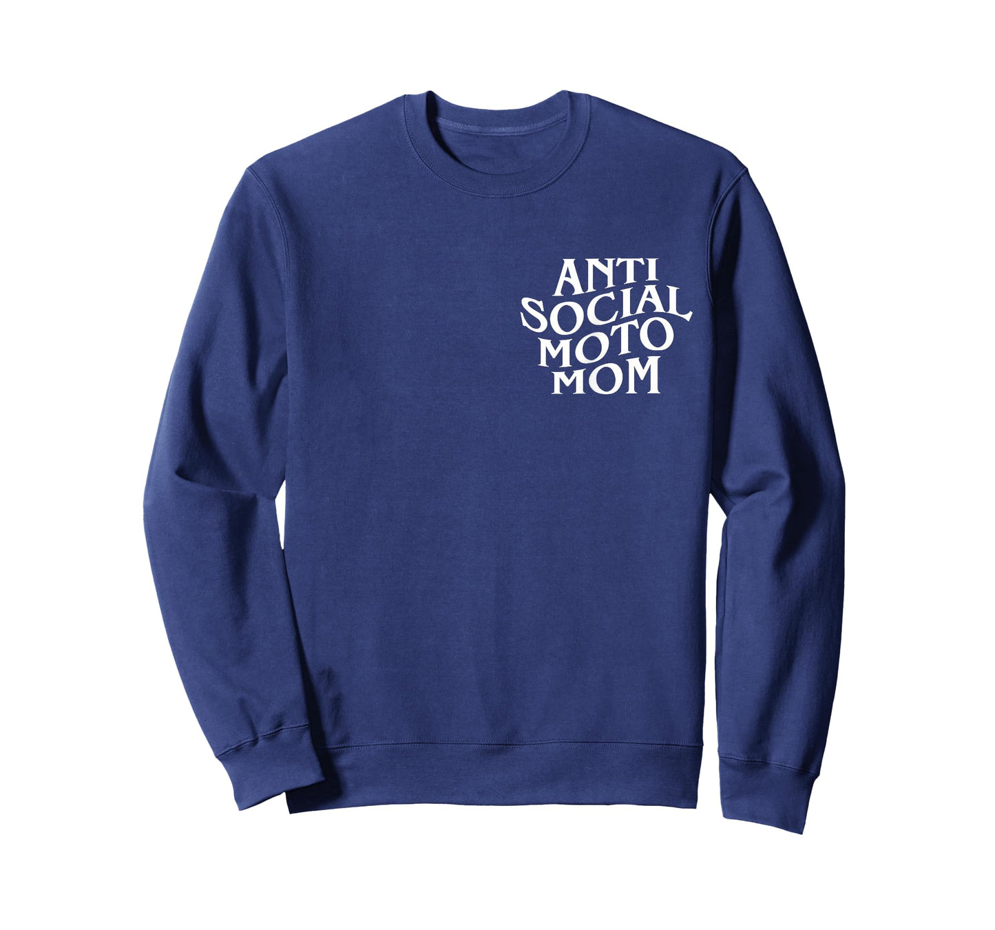 Anti Social Moto Mom Funny Dirt Bike Rider Mother T-Shirt