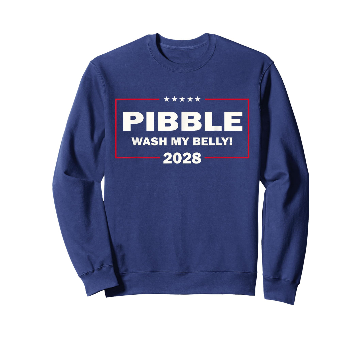 Wash Ma Belly Pibble Dog Funny Meme Vote 2028 President T-Shirt